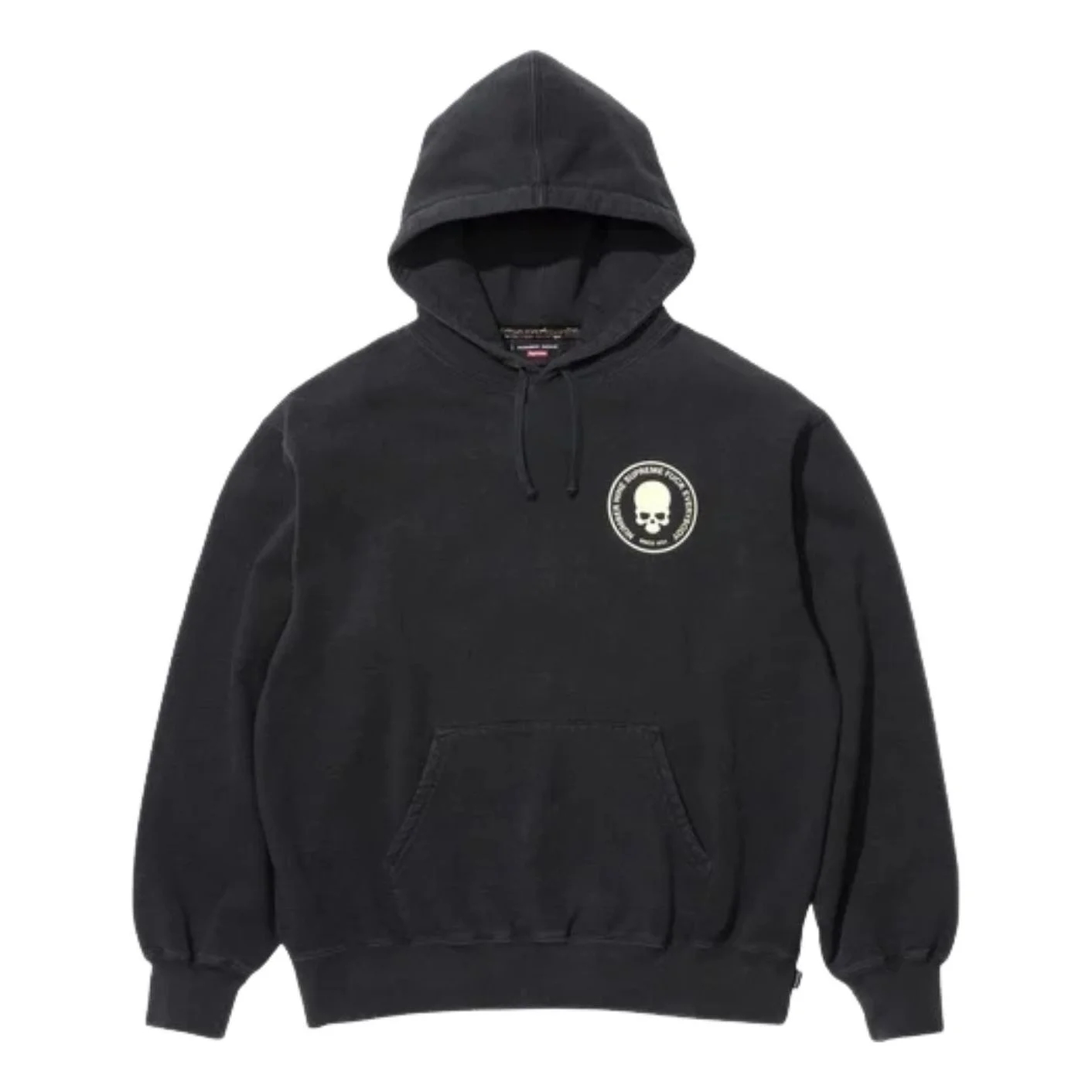 Supreme FW25 x Number (N)ine Hooded Sweatshirt 'Black' SUP-FW25-266-BLK - 1