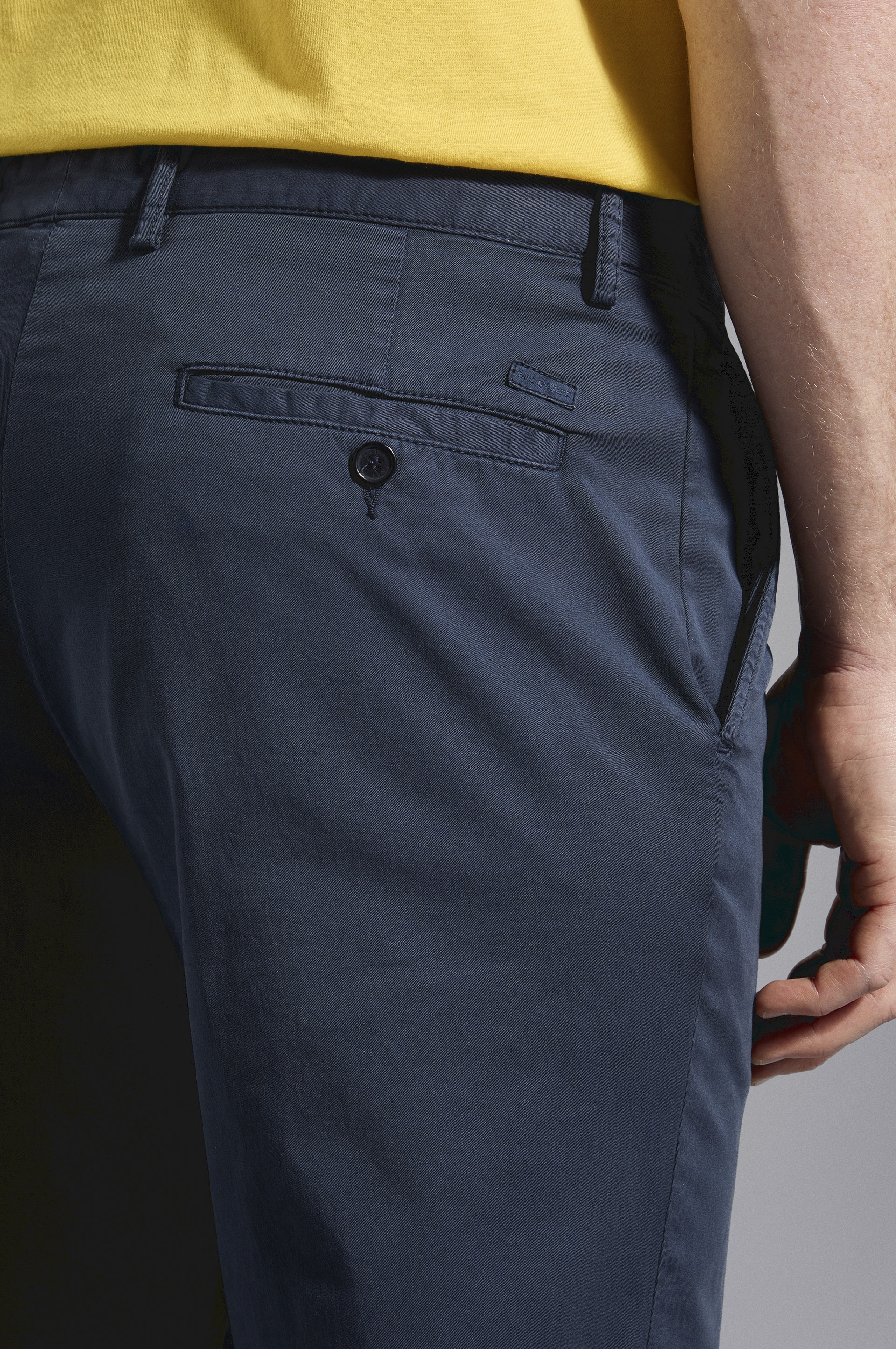 STRETCH COTTON TROUSERS - 4