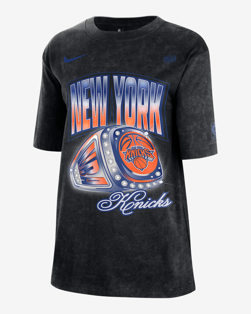 New York Knicks Courtside Women's Nike NBA T-Shirt 1
