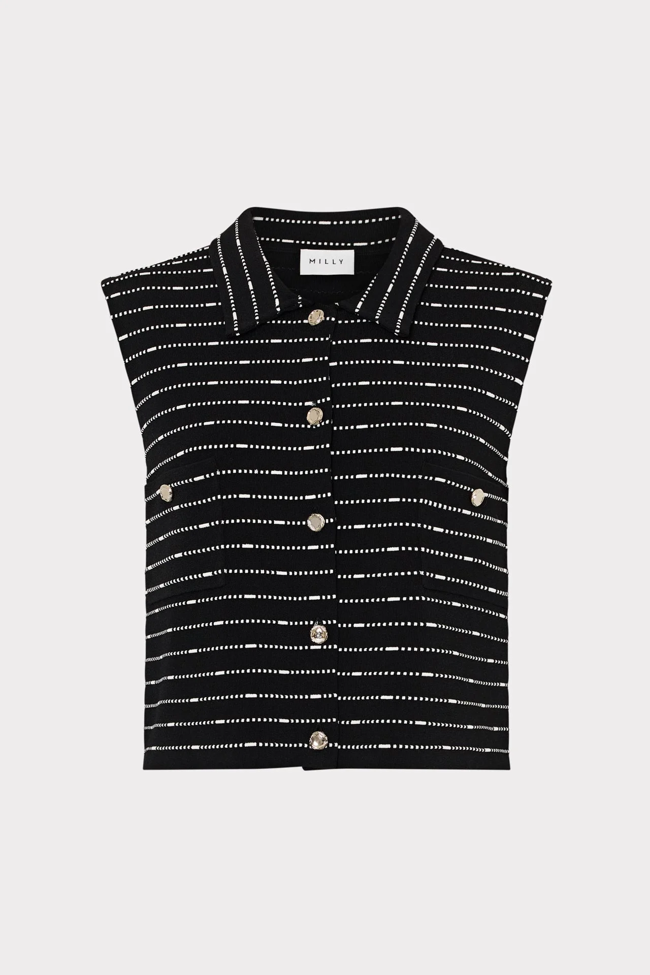 Lainey Striped Knit Top - 1