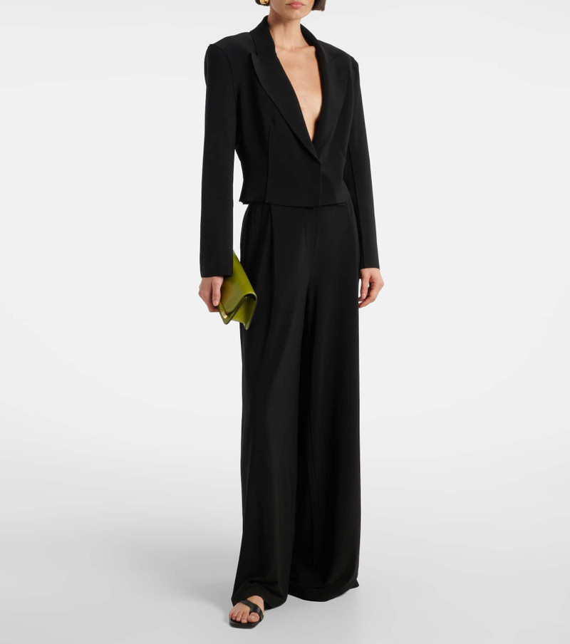 NORMA KAMALI High-rise wide-leg pants outlook