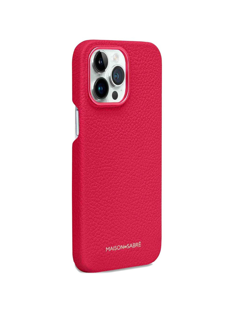 textured-leather iPhone 15 Pro phone case 3