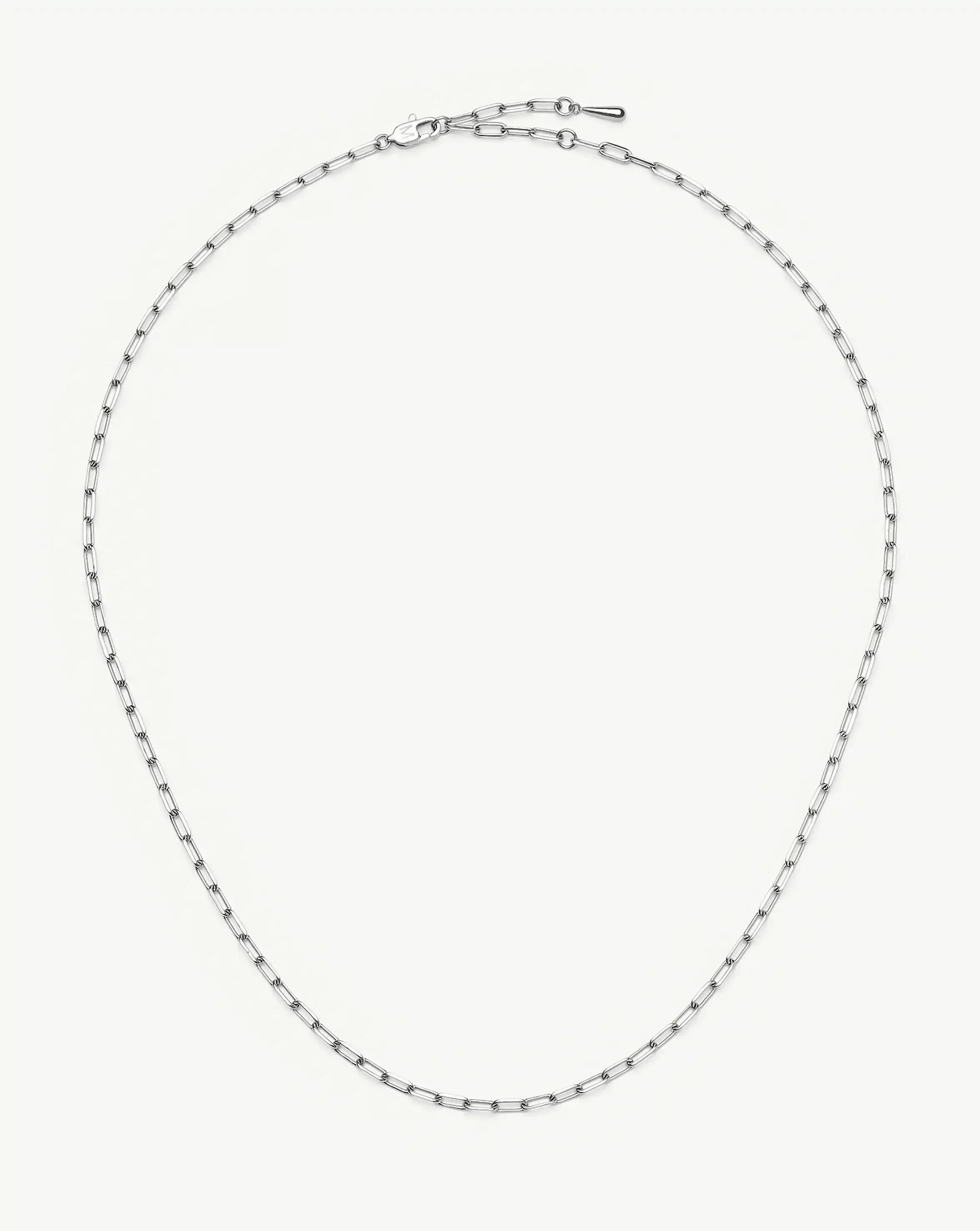 Mini Paperclip Chain Necklace - 1