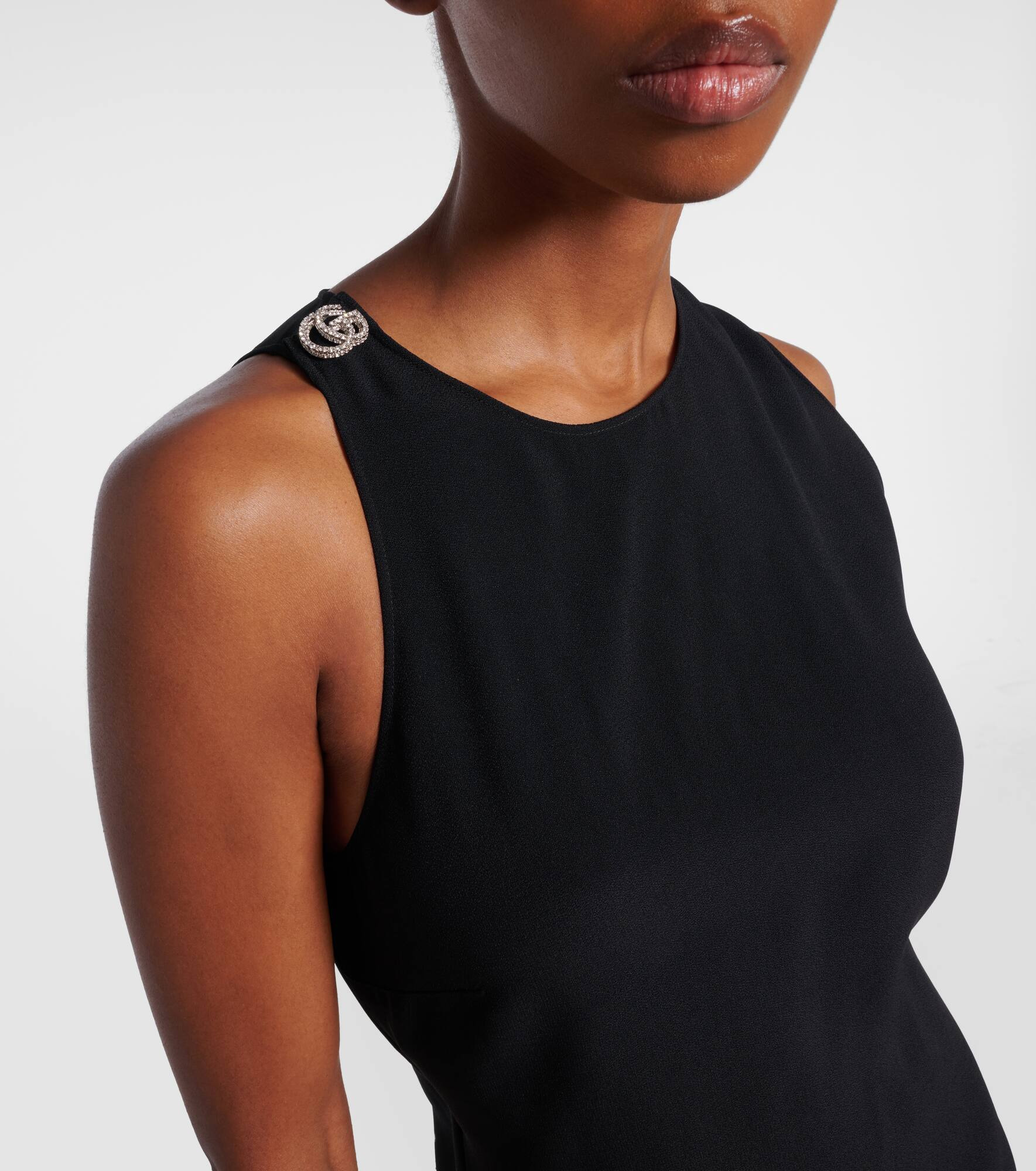Double G embellished gown - 4