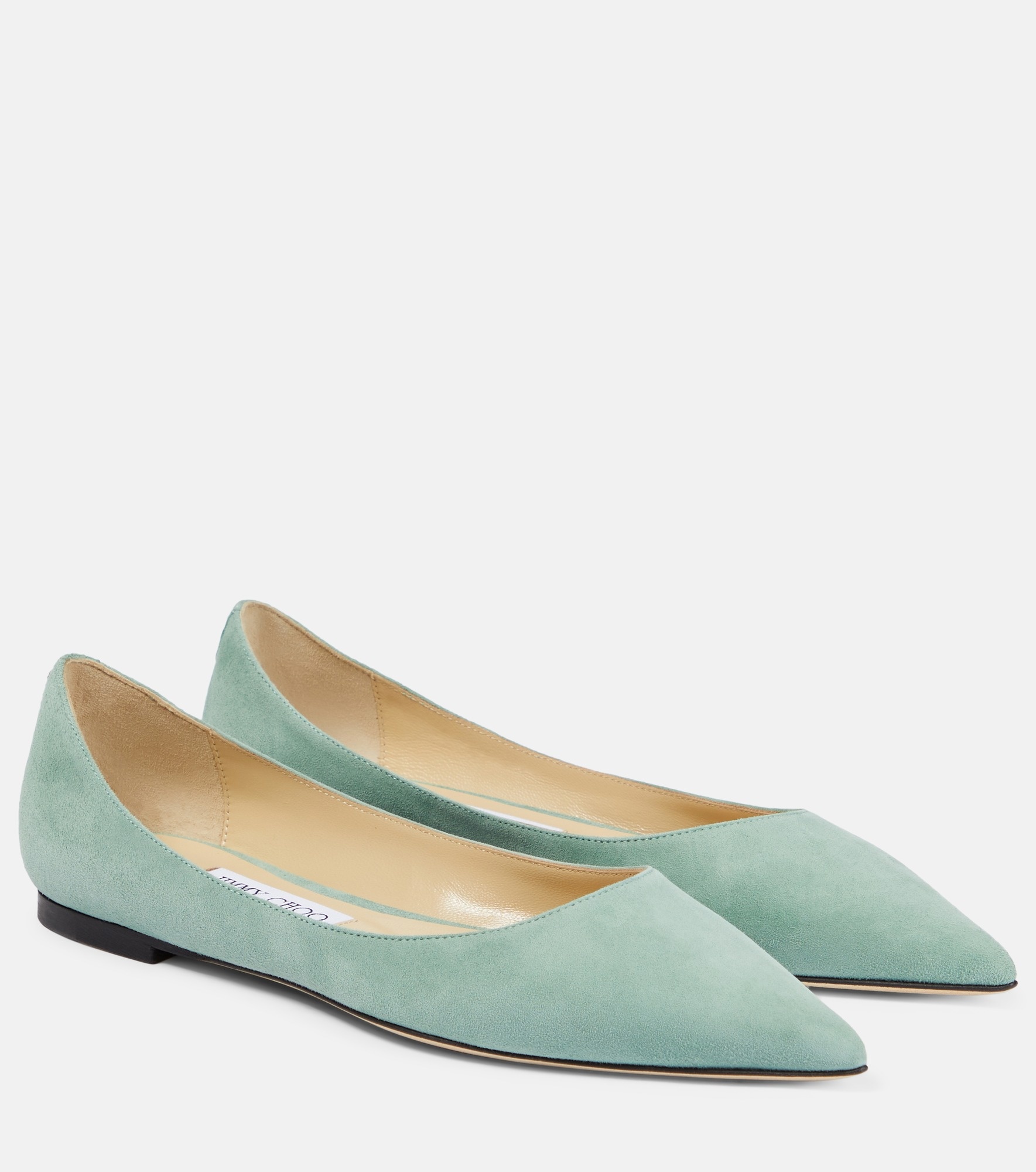 Love suede ballet flats - 1