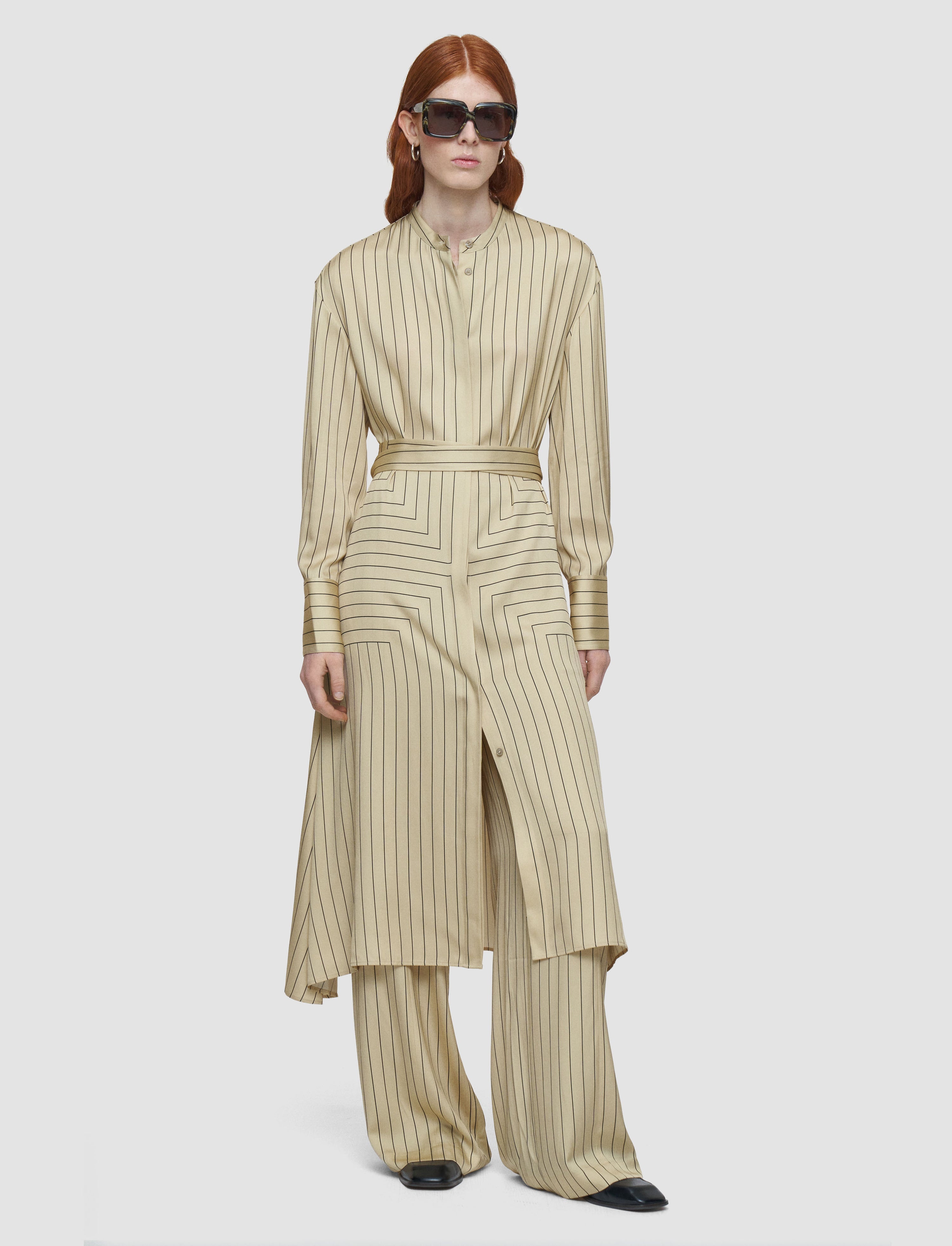 Orlana Geometric Print Silk Dress - 3