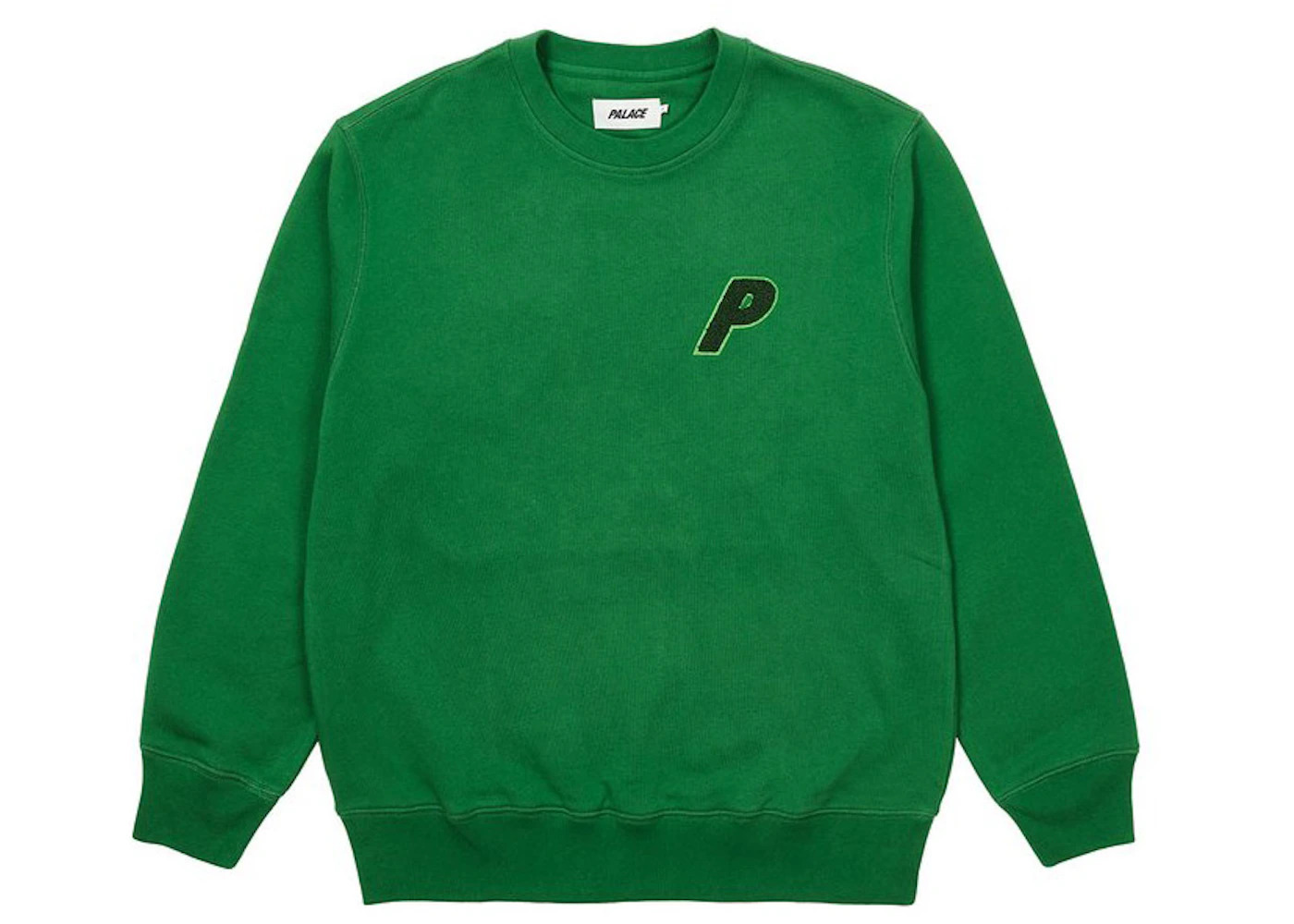 Palace P-3 Chenille Crew Green - 2