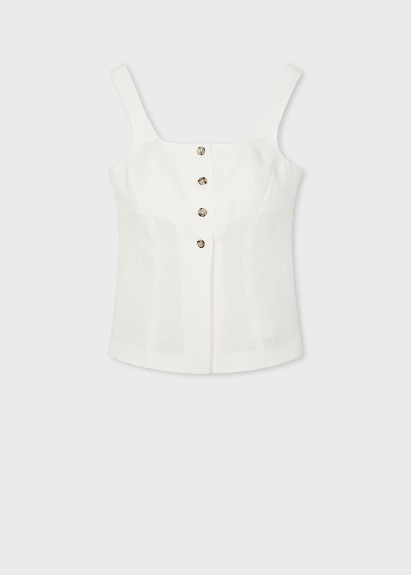 Paul Smith Women's Ivory Linen Three-Piece Suit outlook
