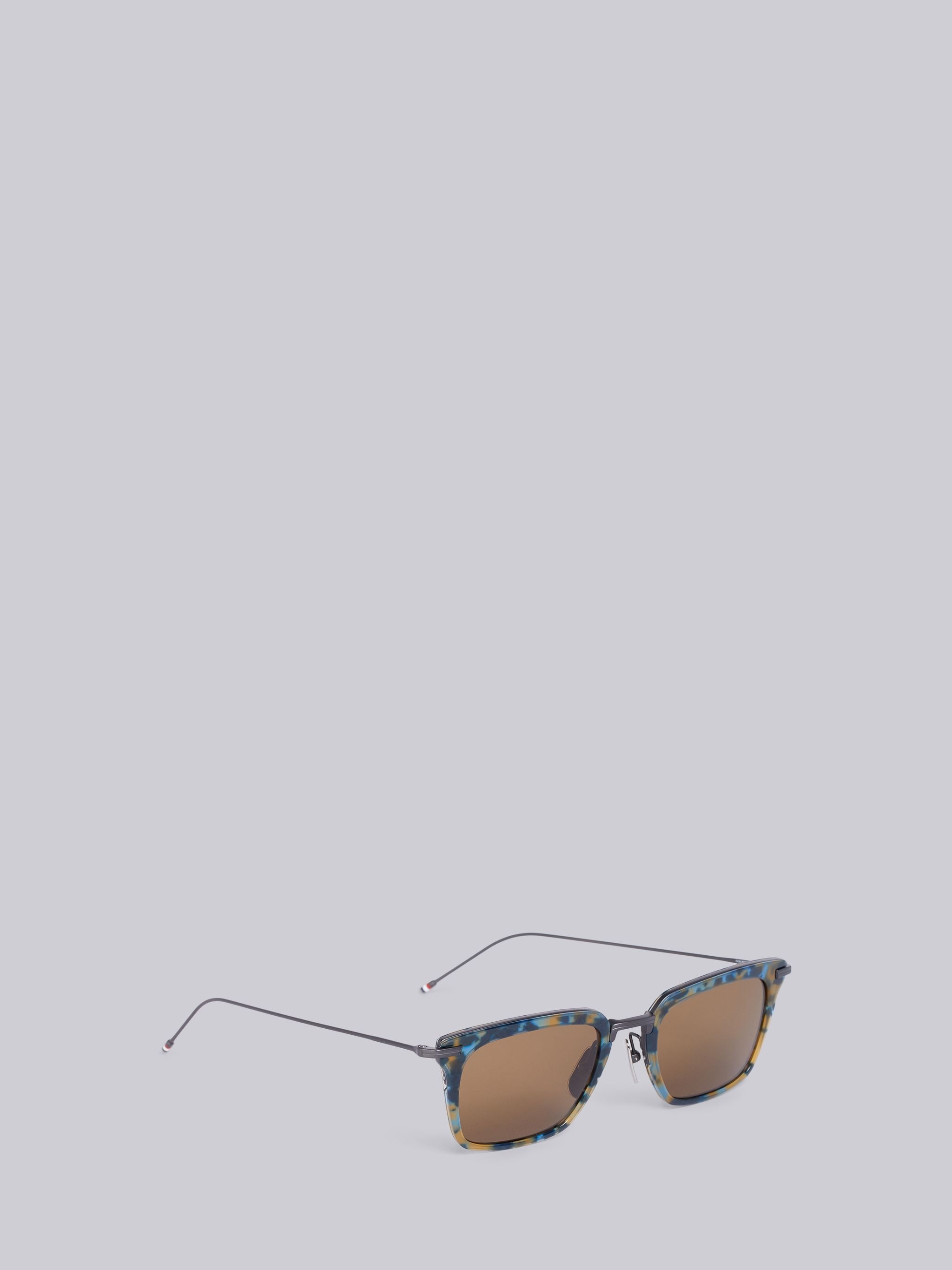 TB916 - Navy Tortoise Wayfarer Sunglasses - 4