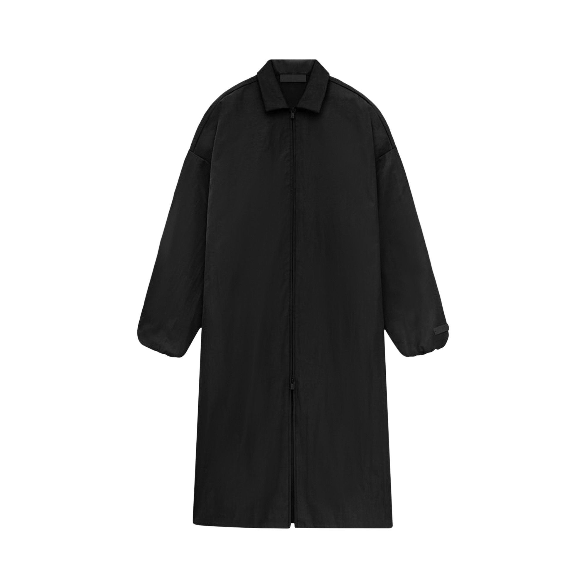 Fear of God Essentials Textured Nylon Trench 'Black' - 1