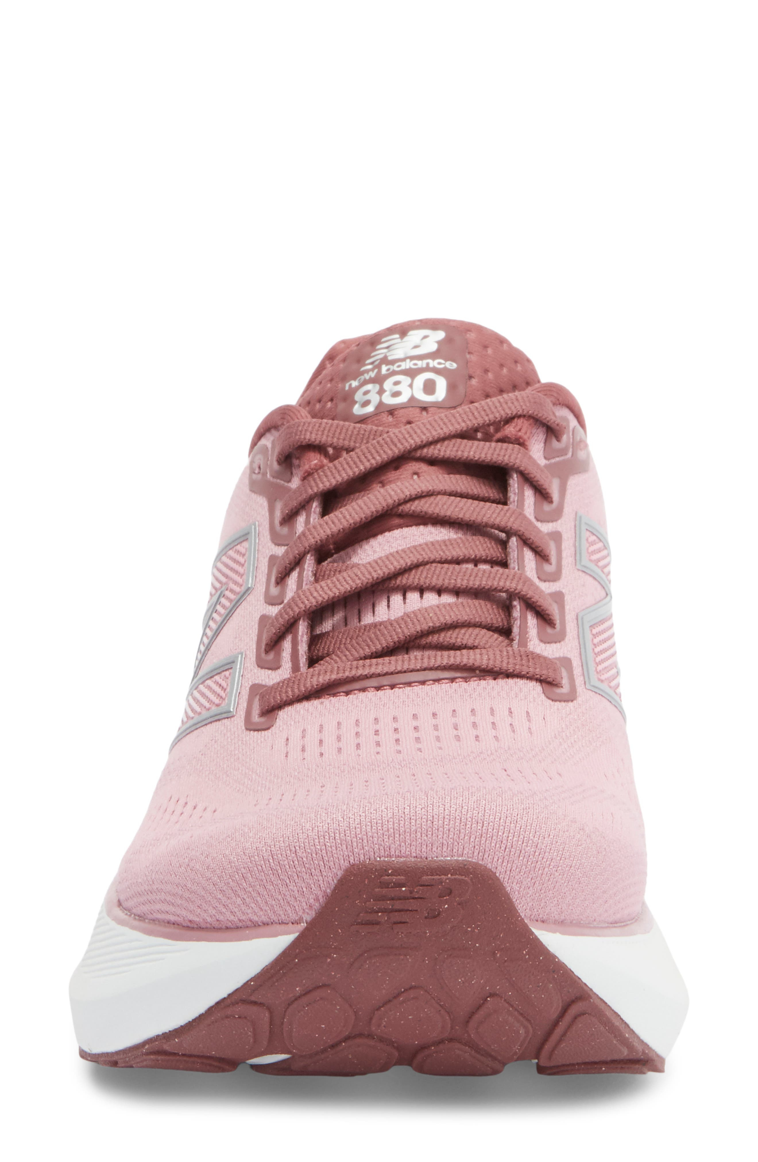 New Balance Fresh Foam X 880 v15 Running Shoe in Washed Burgundy/Pink Taffy at Nordstrom - 4