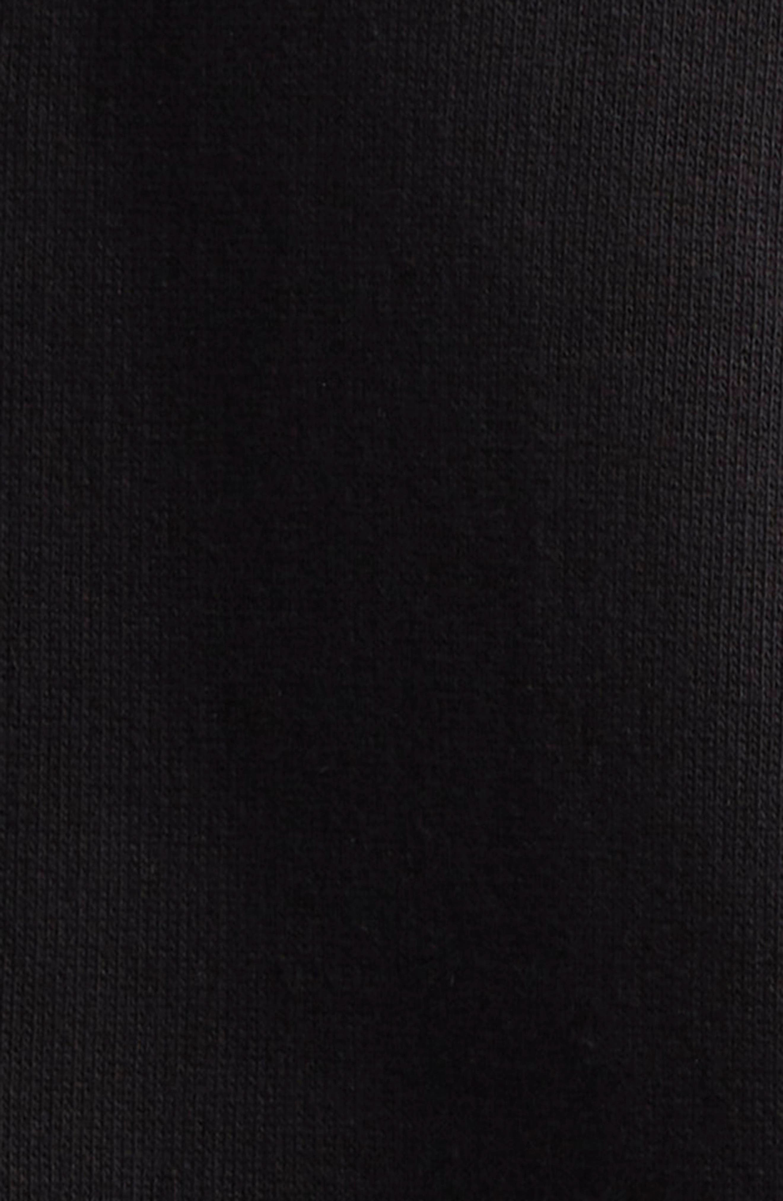 Rick Owens Windbreaker Cotton Zip Hoodie in Black at Nordstrom - 7