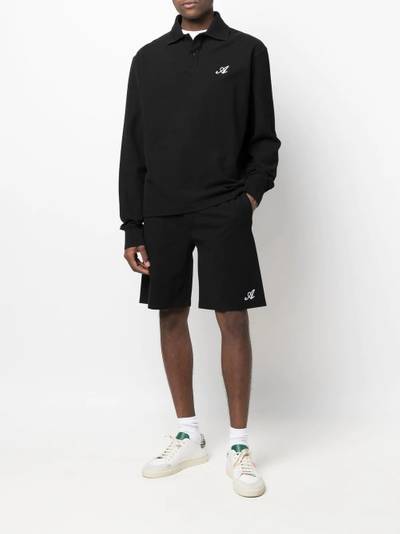 Axel Arigato embroidered-logo track shorts outlook