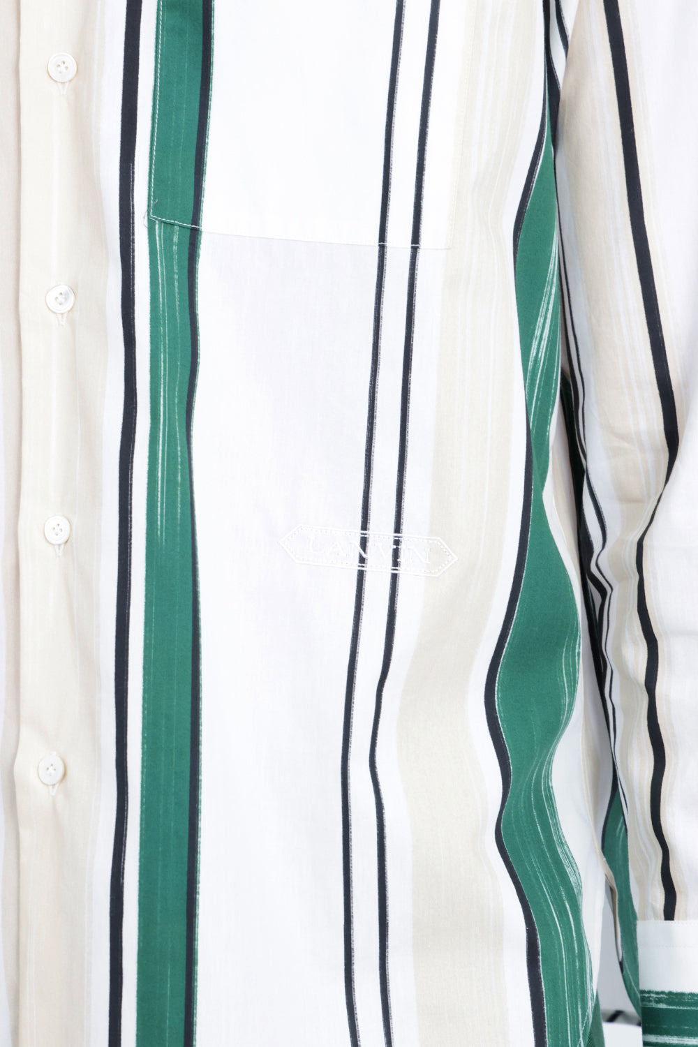 PRINTED LOOSE SHIRT | BOTTLE - 5