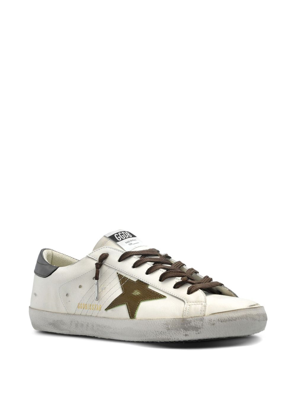 Golden Goose Men Super-Star Leather Sneakers - 4