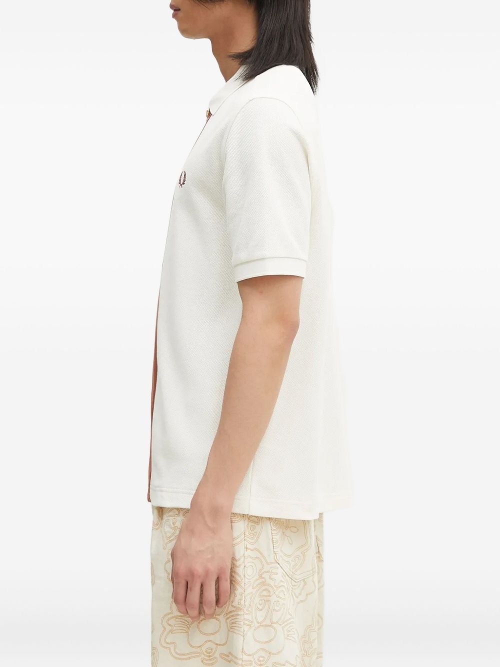 zip-panelled shirt - 3