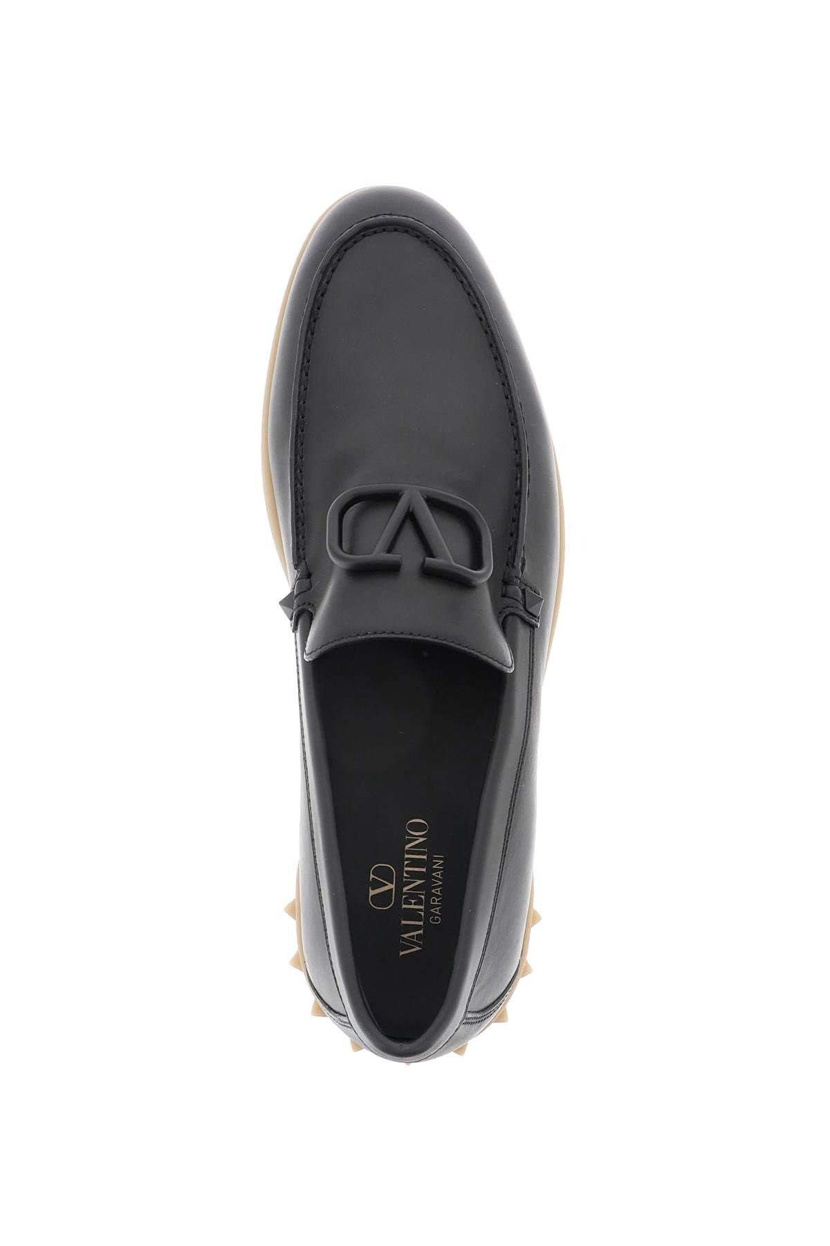 LEISURE FLOWS LEATHER LOAFERS - 3