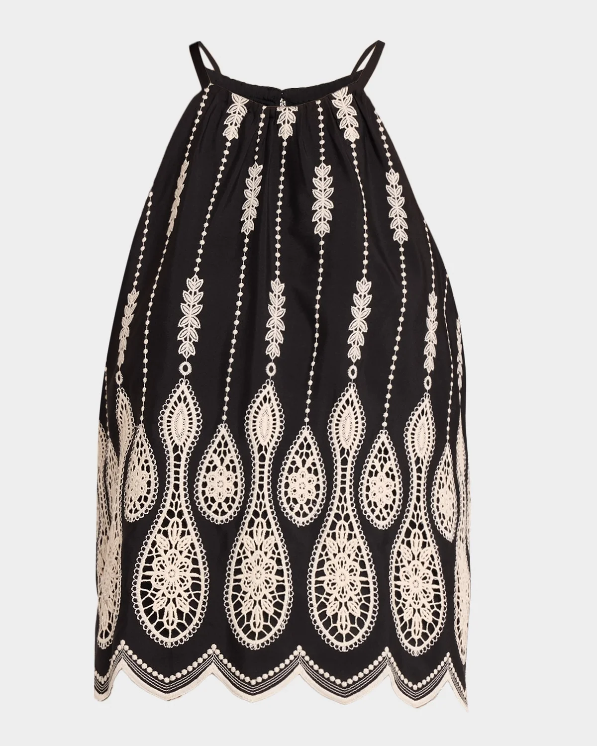 Selina Embroidered Tank Top - 1
