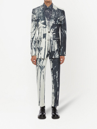 Alexander McQueen trompe l'oeil tailored trousers outlook