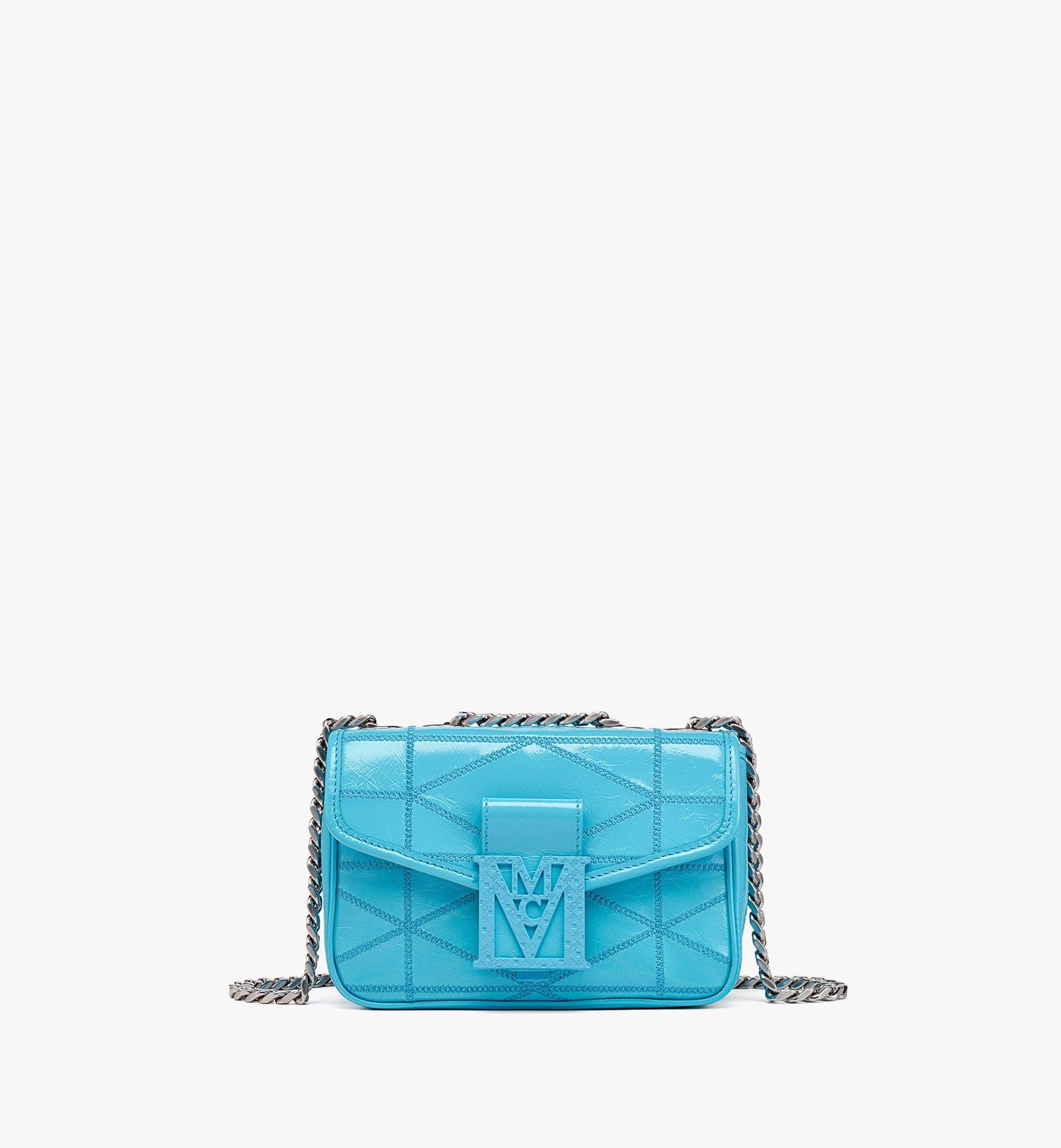 Travia Quilted Shoulder Bag in Crushed Leather - 1