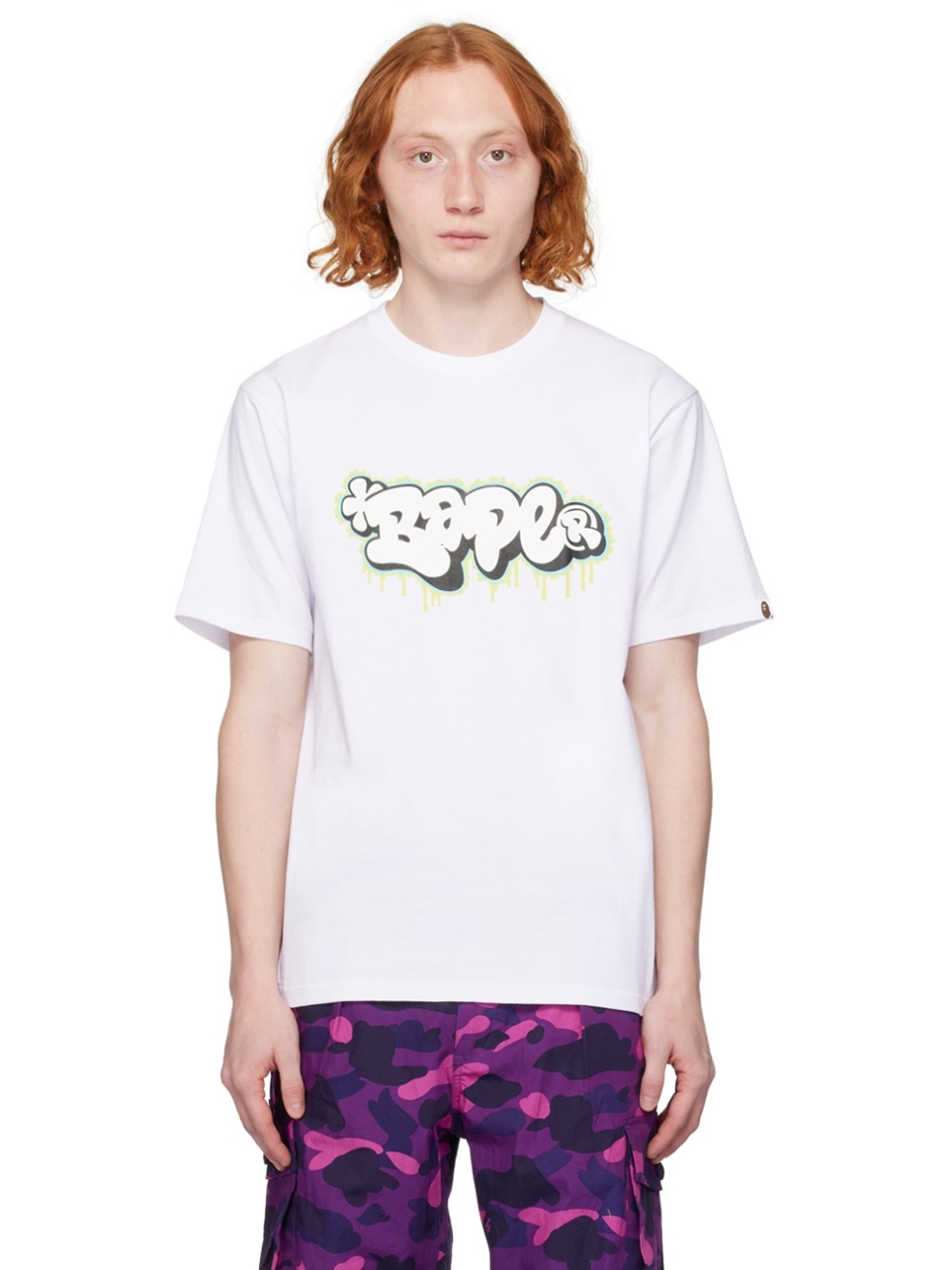 White Graffiti T-Shirt - 1