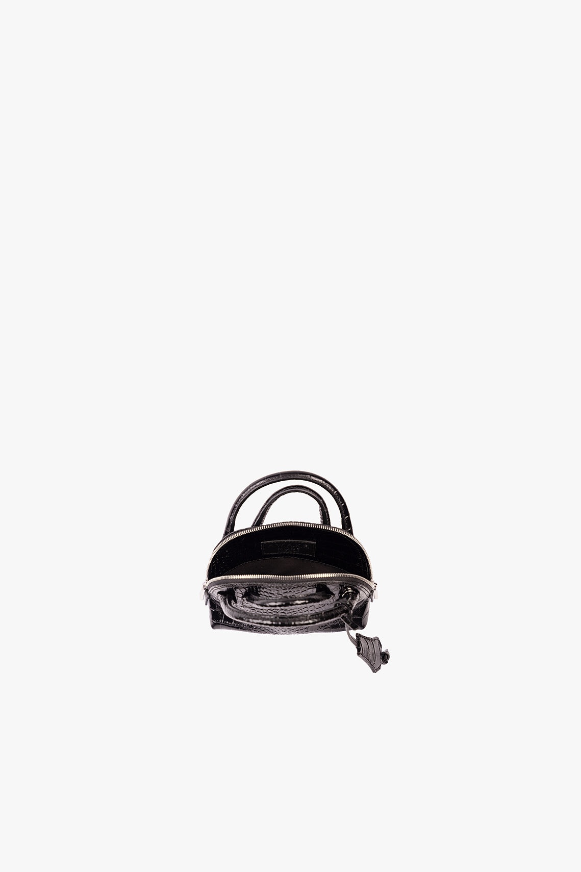 SMALL LIV DOUBLE HANDLE BAG BLACK - 4