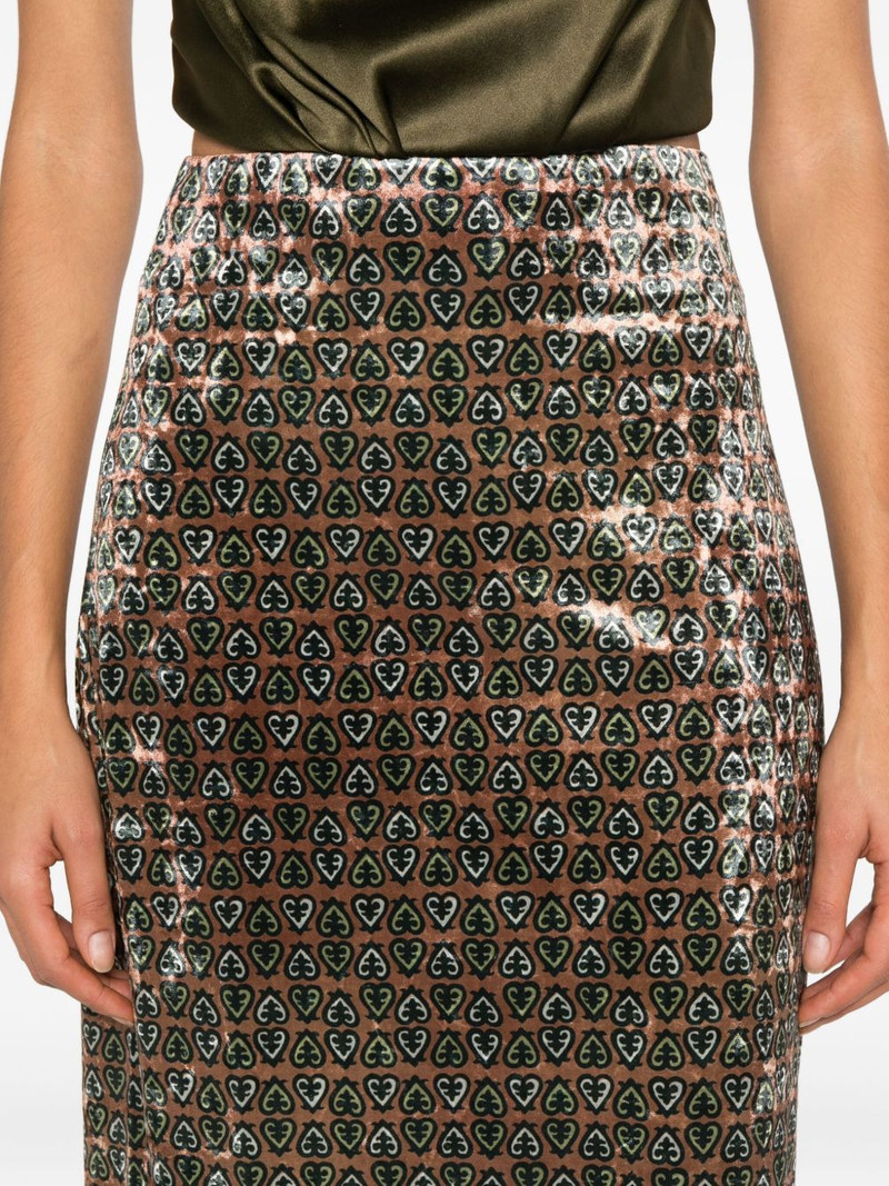 patterned skirt 5