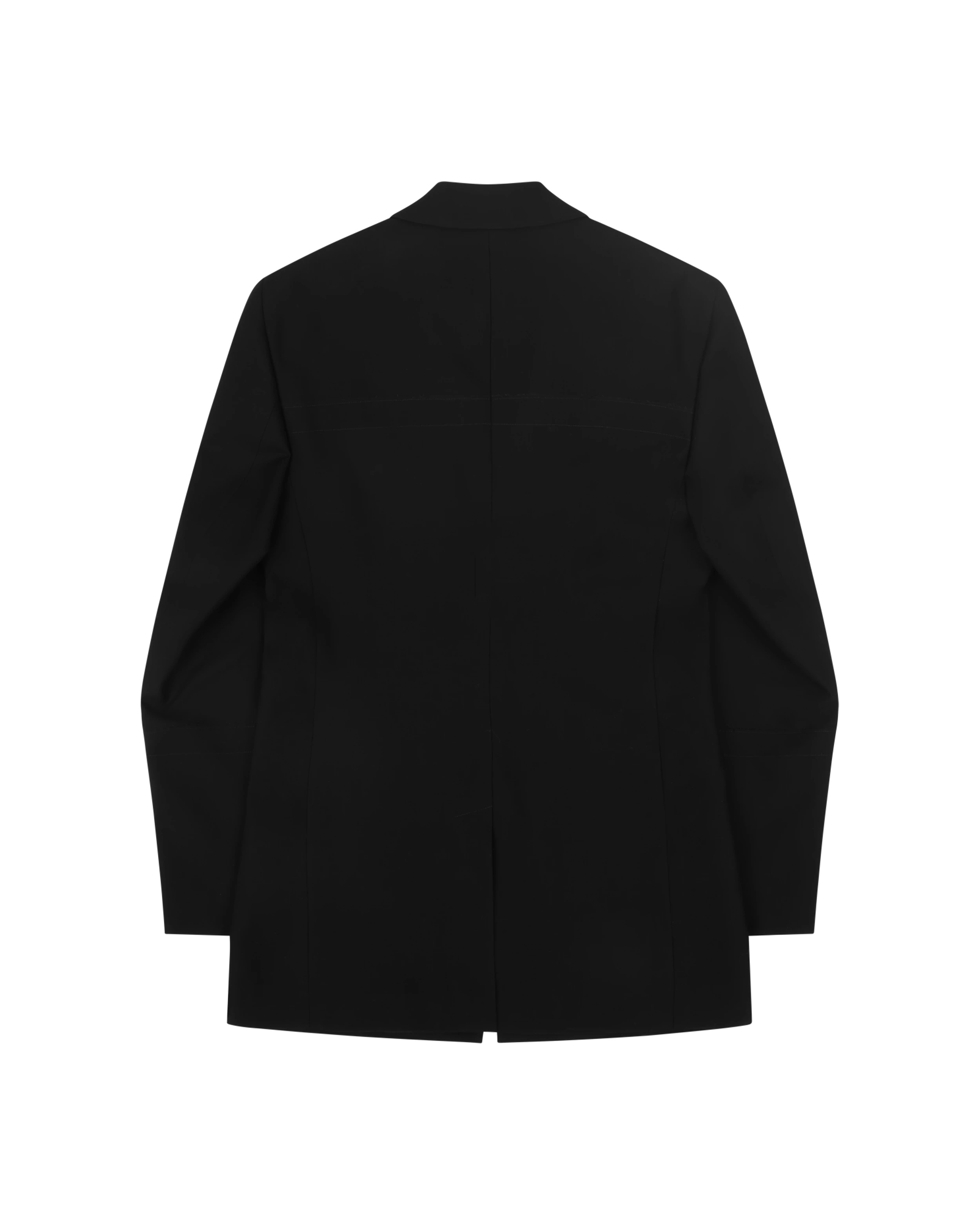 SINGLE BREASTED JACKET BLACK - 2