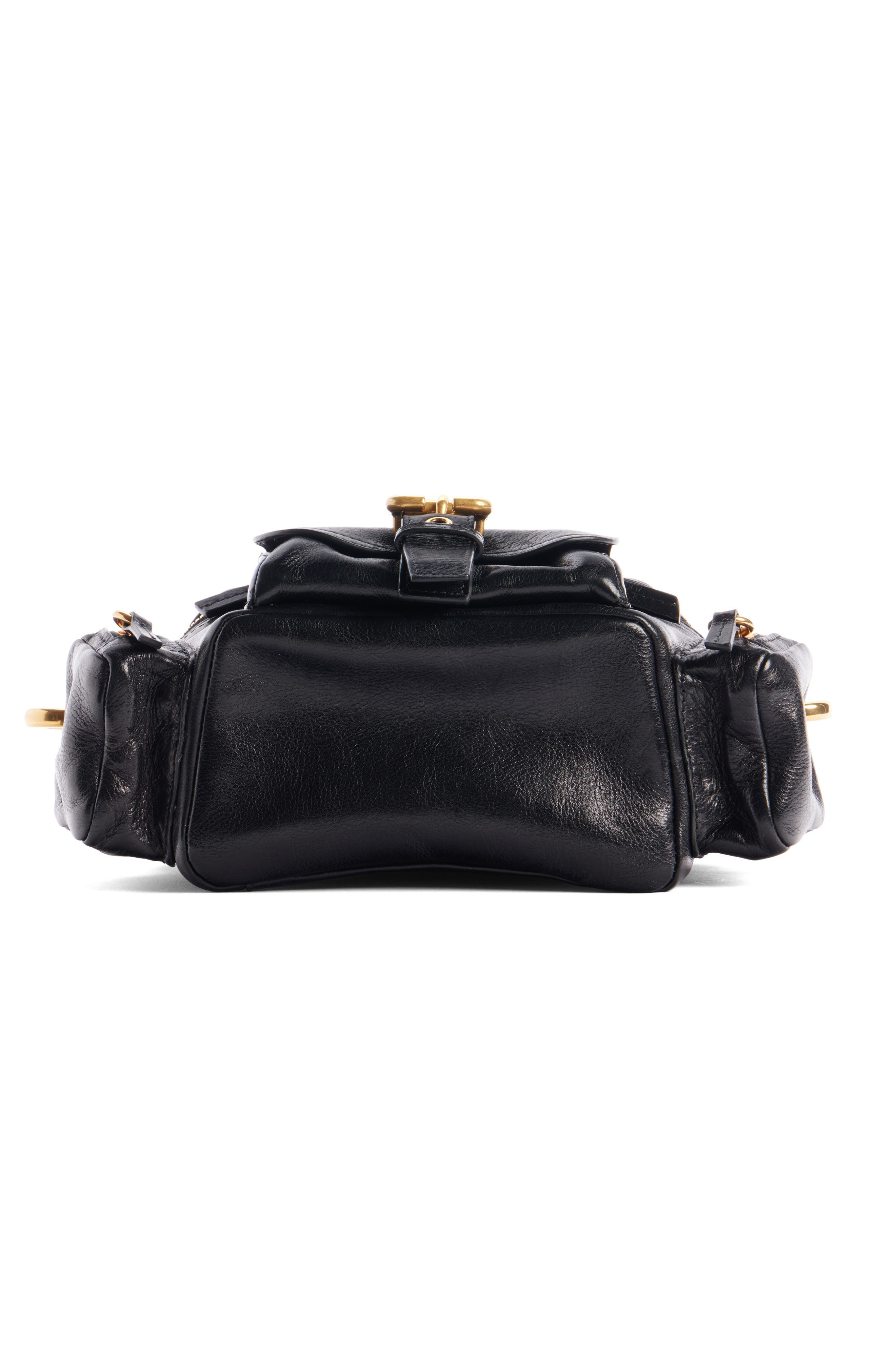 Chloé Small Camera Leather Top Handle Bag in Black at Nordstrom - 5