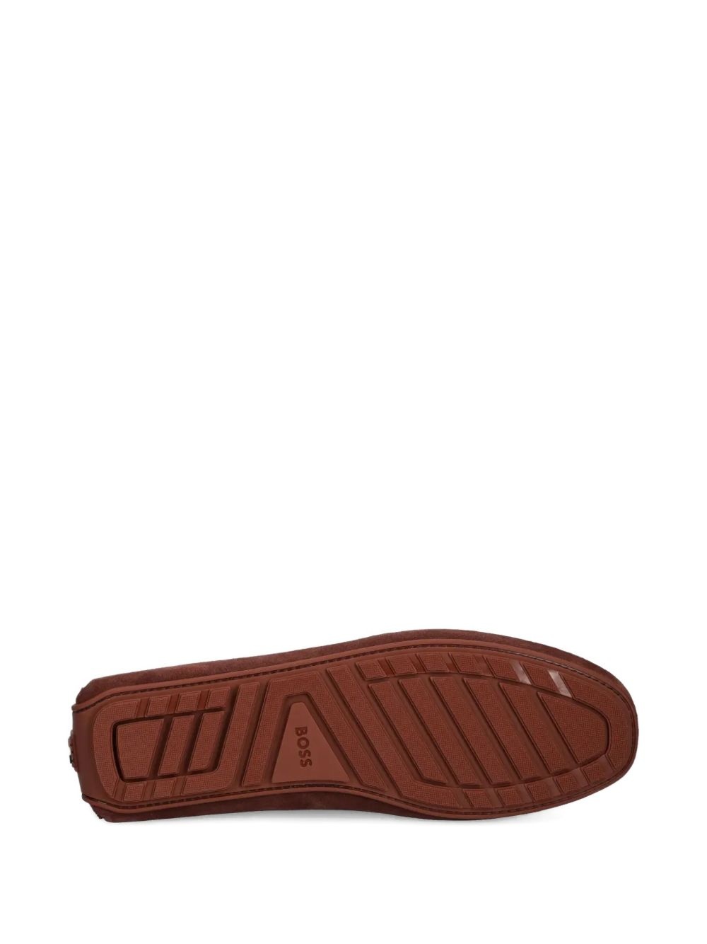 penny-slot suede loafers - 5