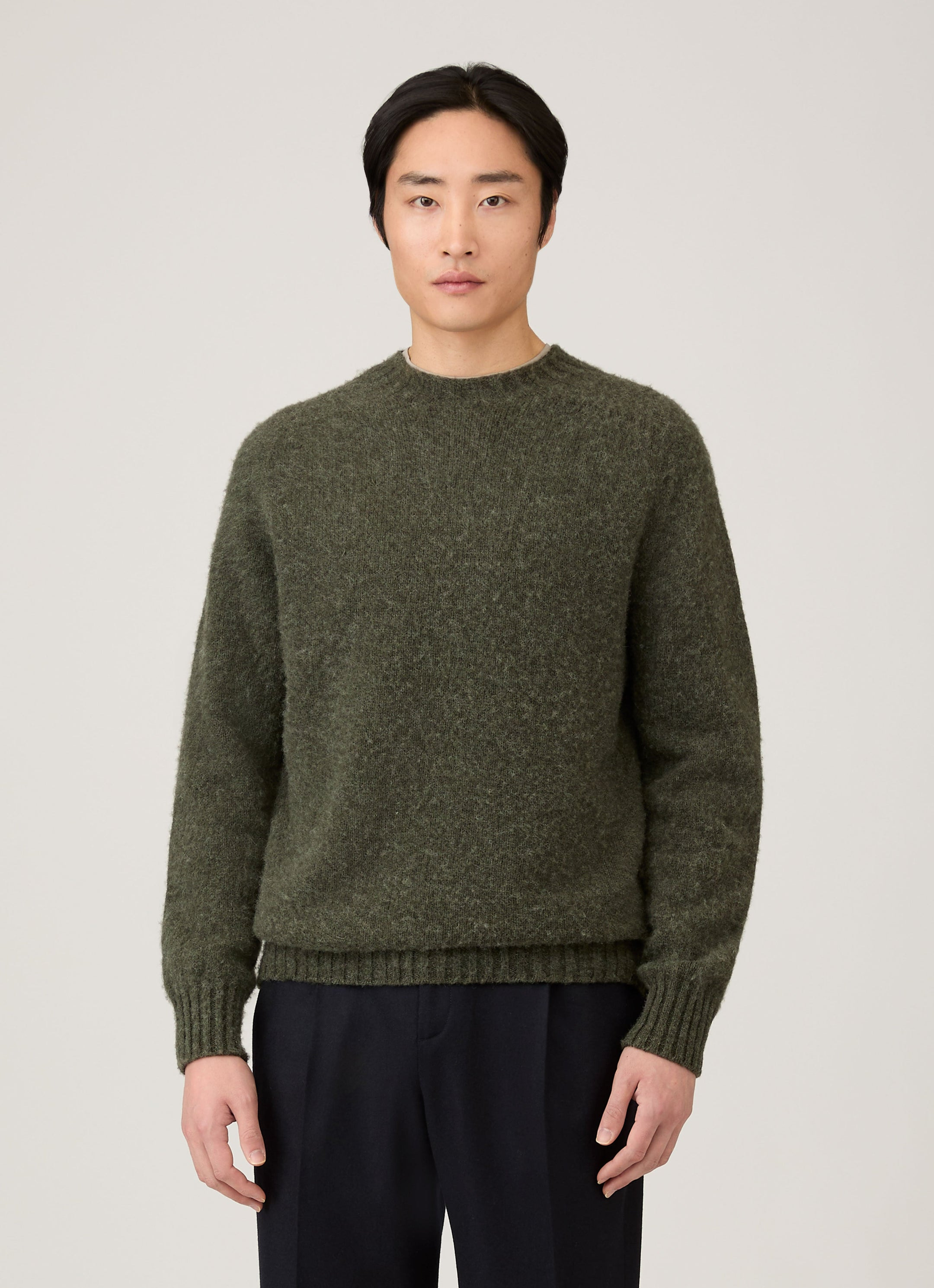 Shetland Crew Neck Jumper - 2