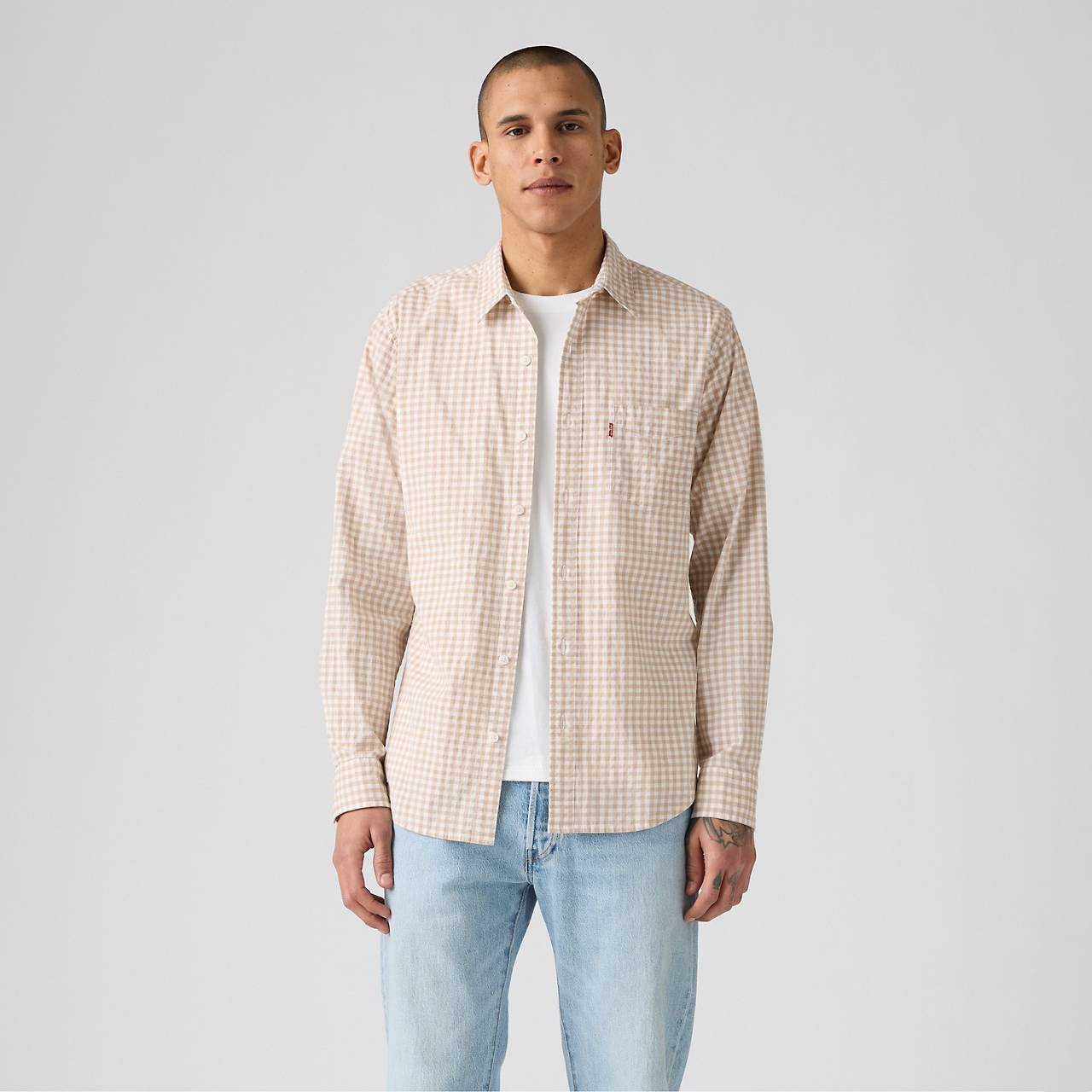 CLASSIC ONE POCKET STANDARD FIT SHIRT - 2