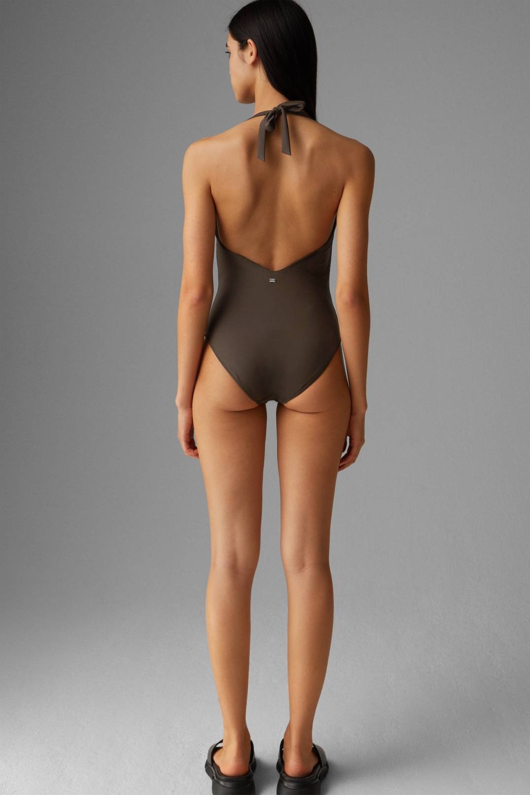 ZAHARA SWIMSUIT IN BROWN - 3