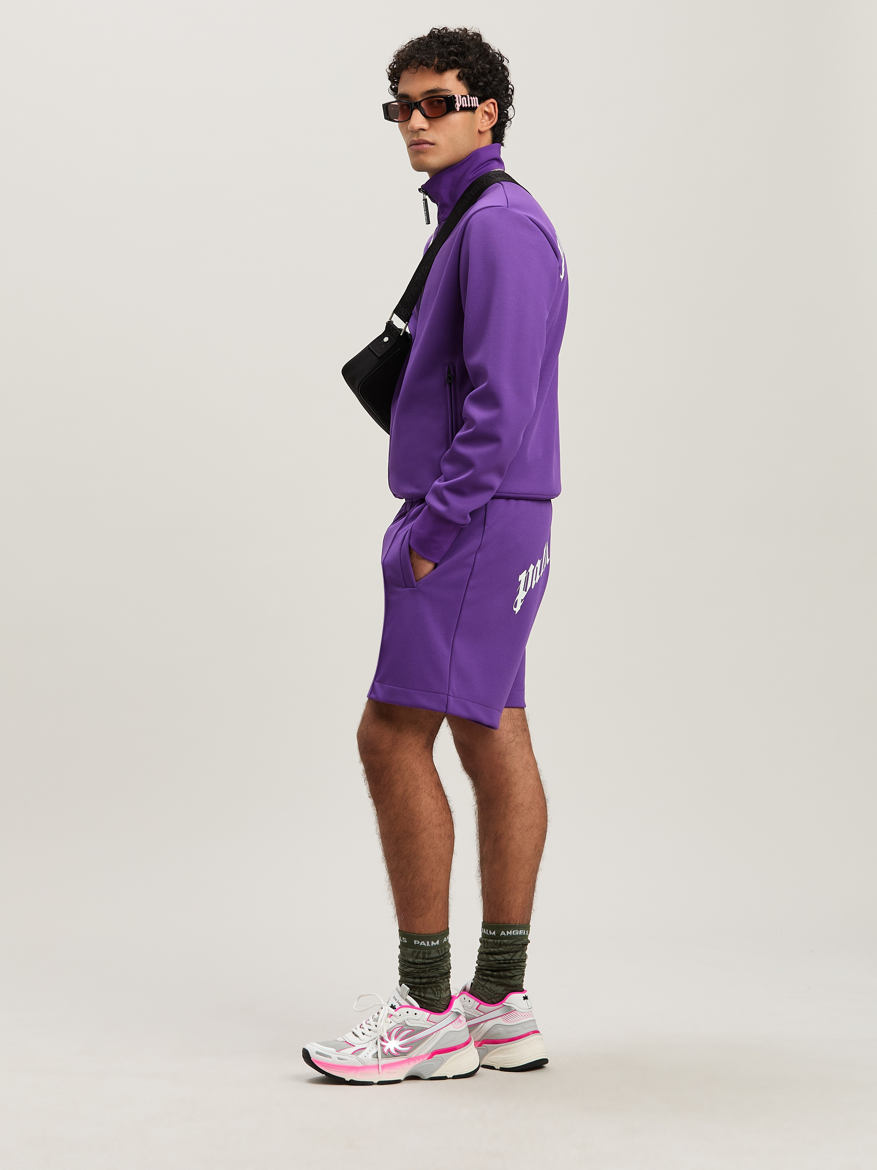 Curved logo Track Jacket - 2