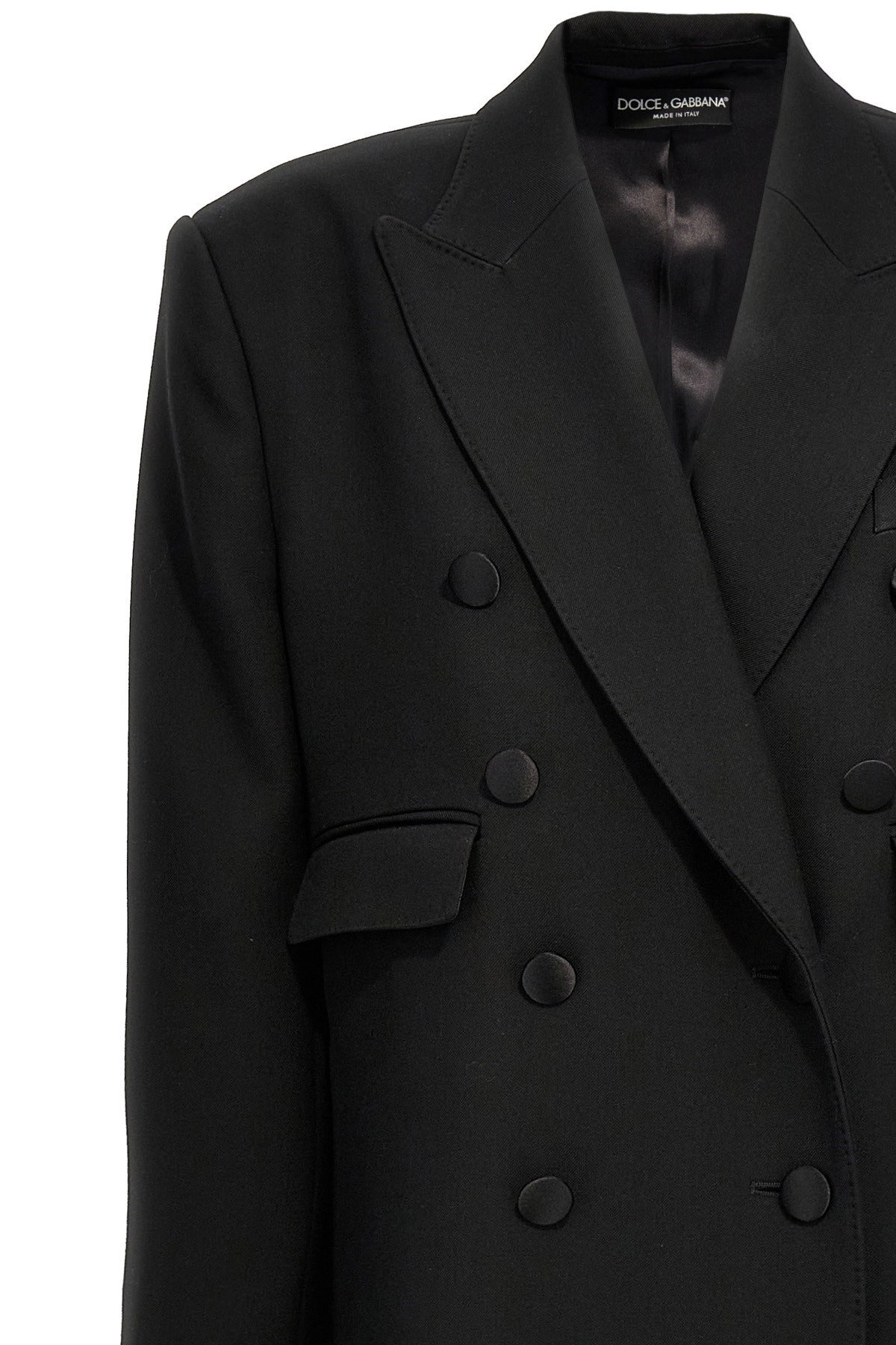Dolce & Gabbana Women Long Tuxedo Coat - 3