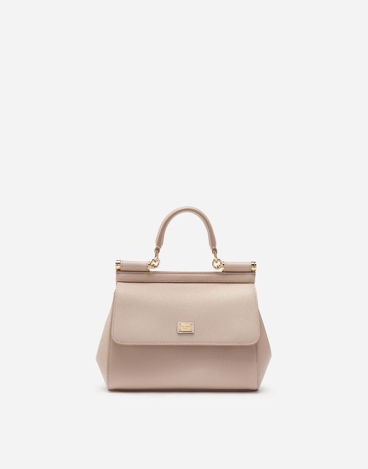 Small dauphine leather Sicily bag - 1