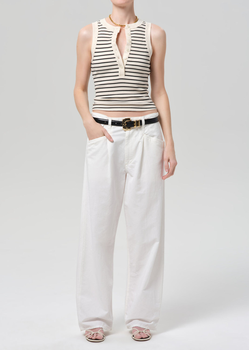 Velha Trouser In Soft White - 1