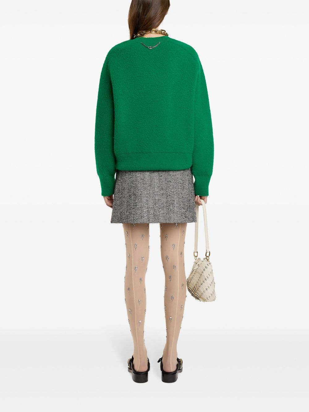 brushed wool sweater - 3