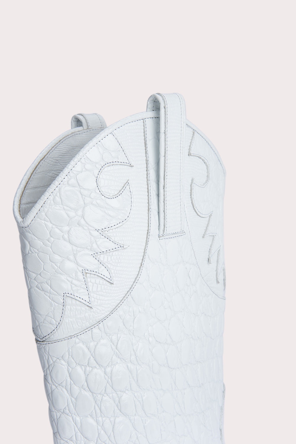 Melvin Optic White Croco Lizard Leather - 6