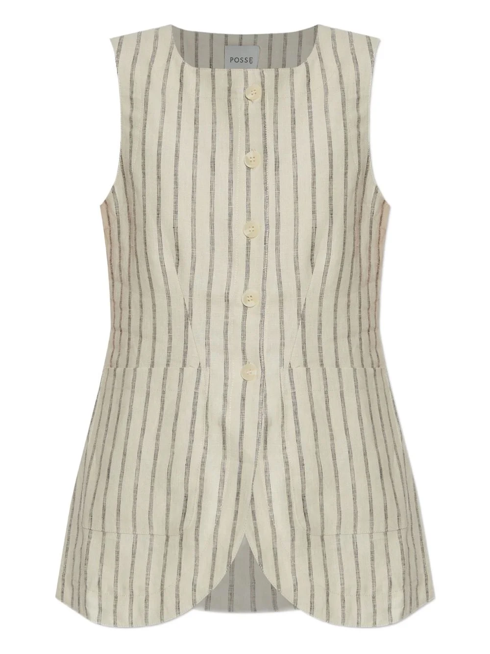 pinstripe waistcoat - 1
