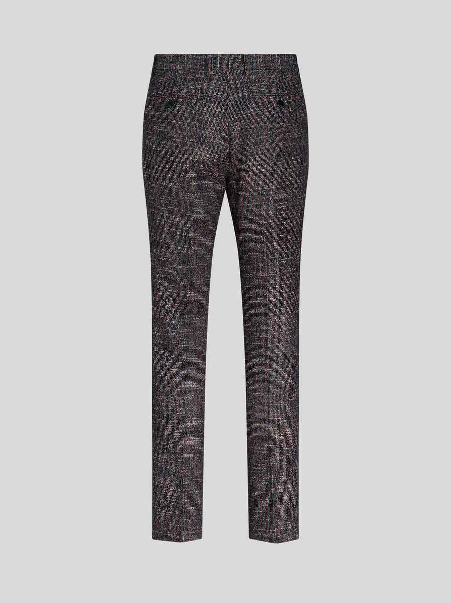 FLAT TROUSERS WITH TUCKS - 5