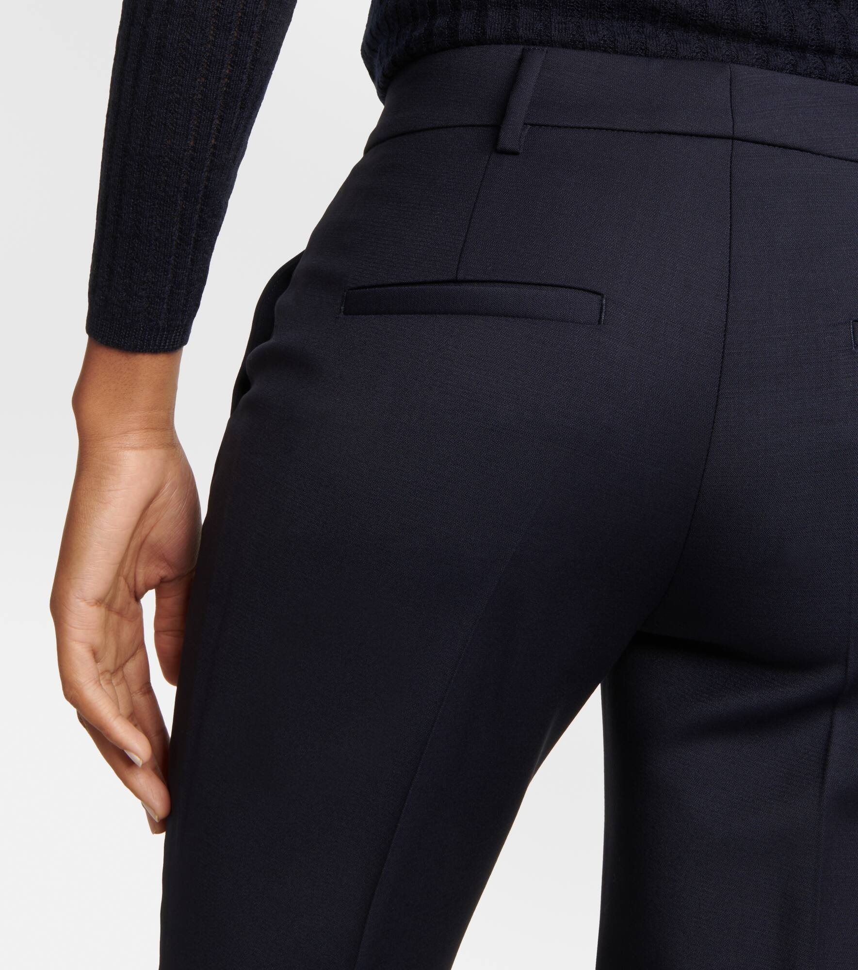 High-rise wool pants - 5