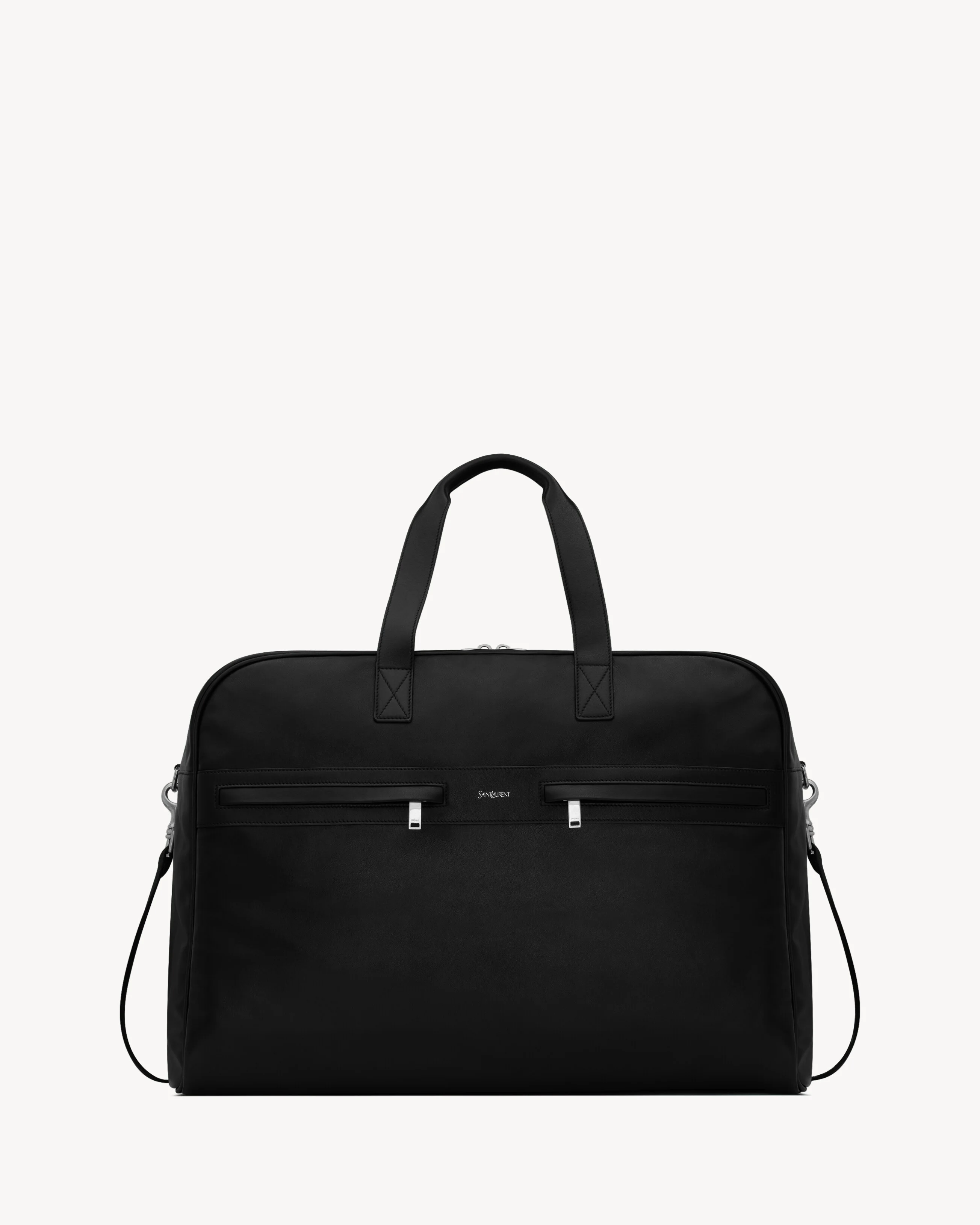 CAMP MAXI DUFFLE BAG IN SMOOTH LEATHER - 1