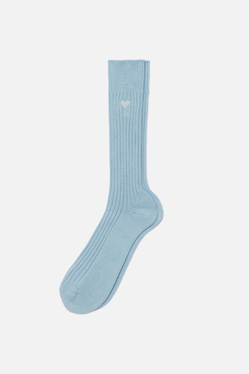 AMI Paris Ami De Coeur Plain Socks outlook