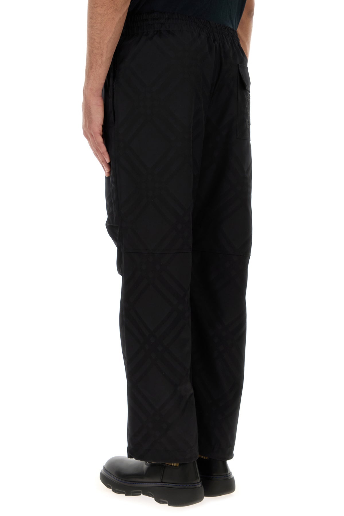 Black nylon pant - 4