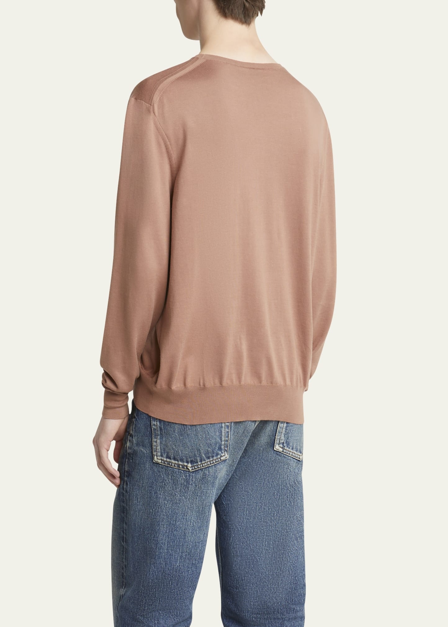 Men's Sea Island Fine-Gauge Sweater - 3