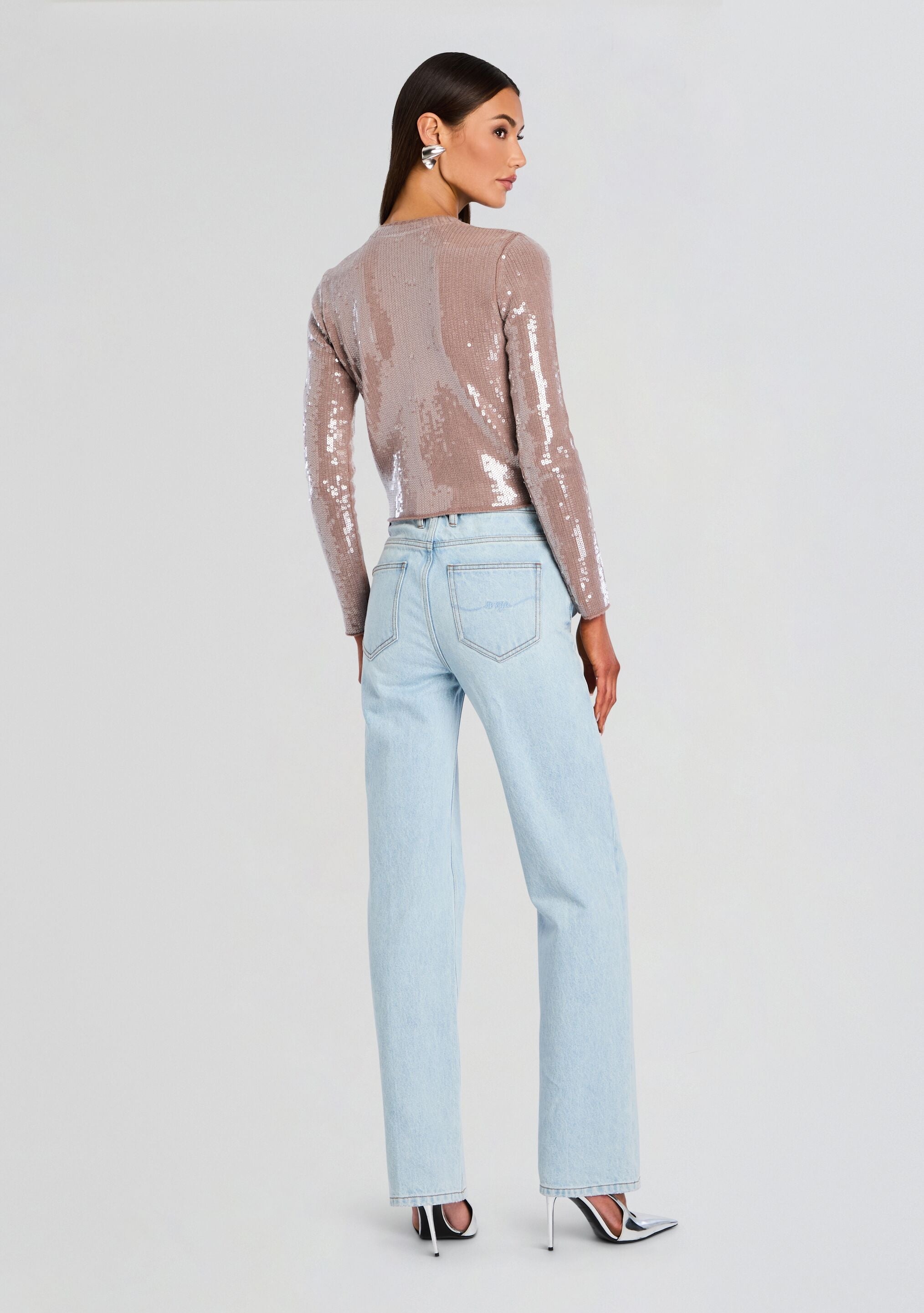 ANNAMARIE SEQUIN KNIT CARDIGAN - 3