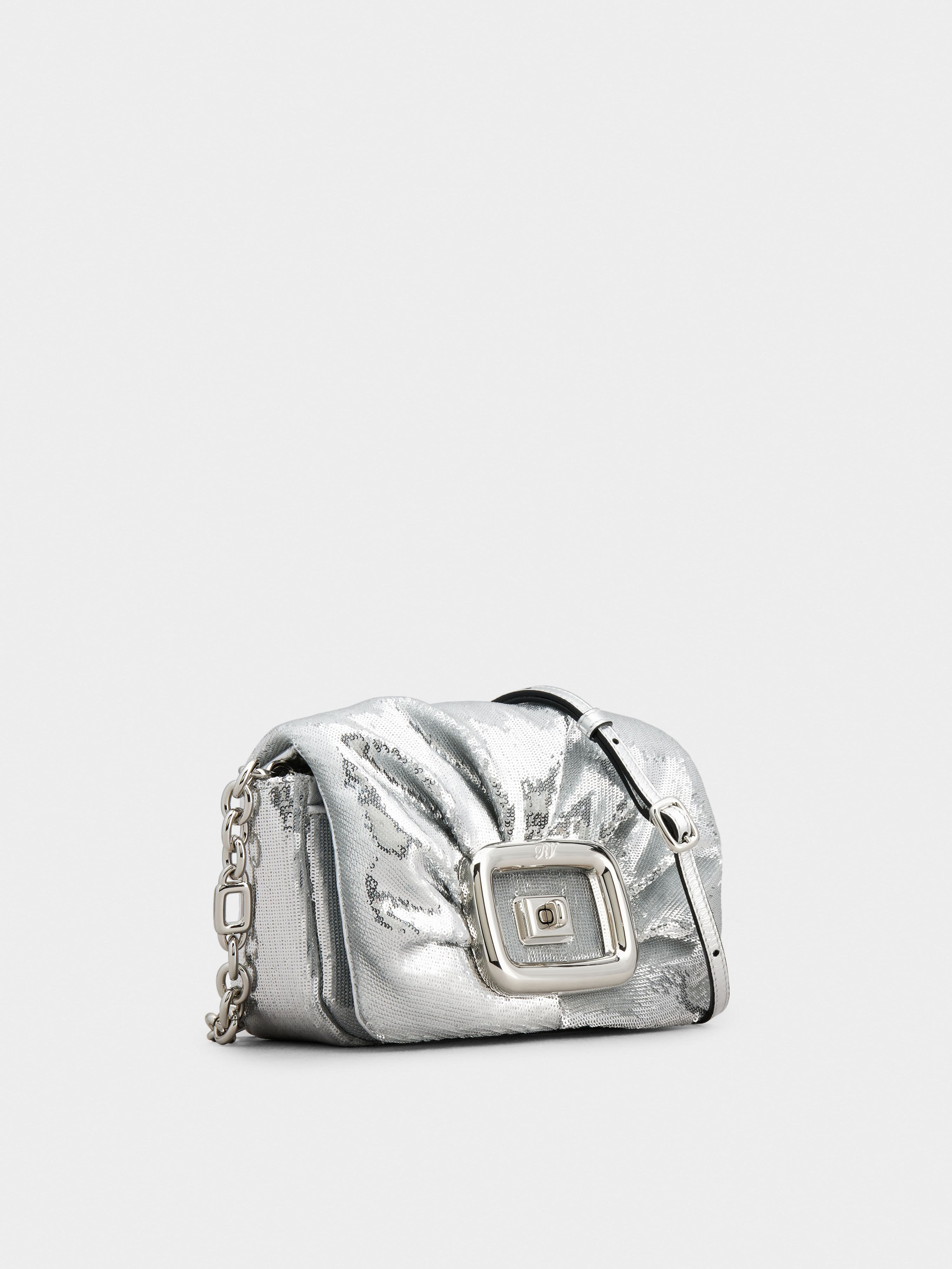 Viv' Choc Paillettes Mini Bag in Fabric - 3