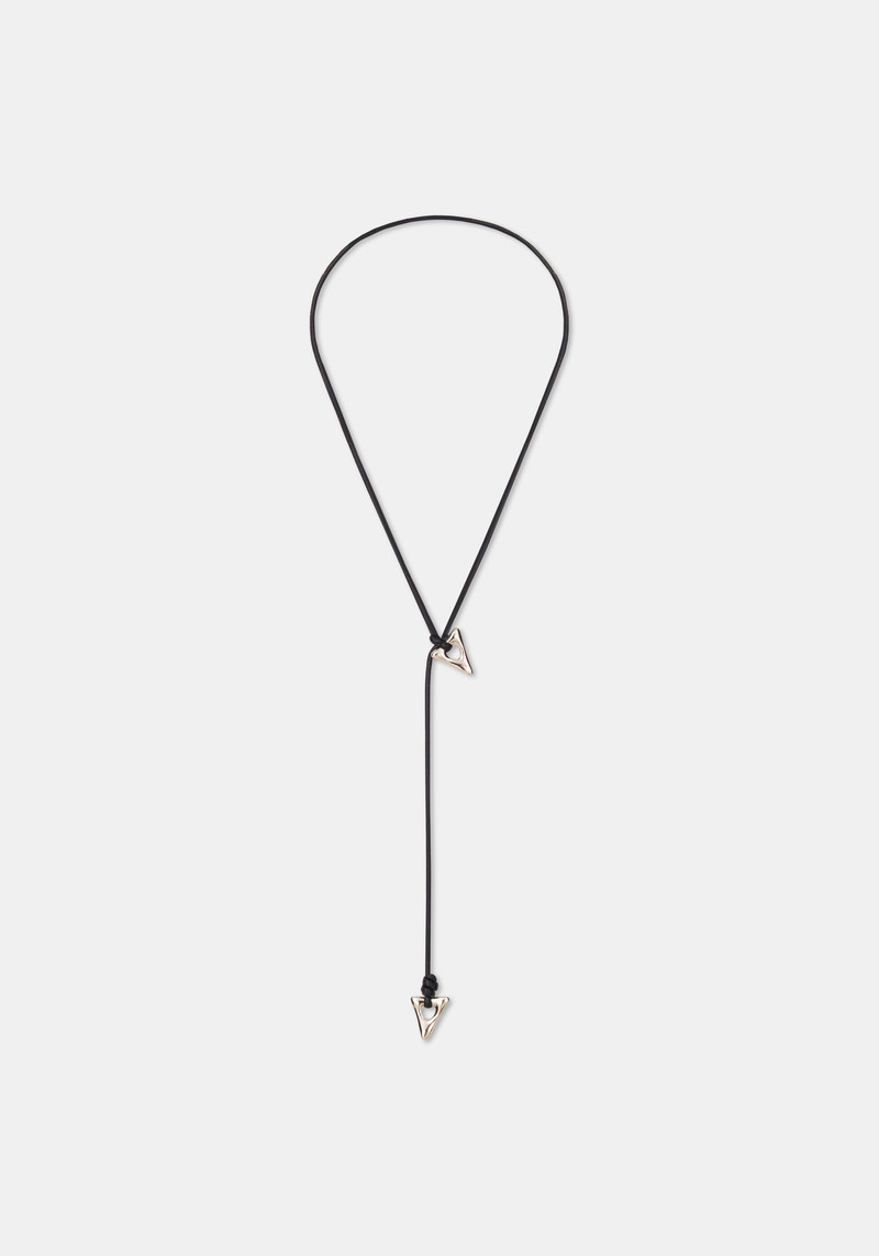 BOMBAR Knotted double A ornament necklace 1