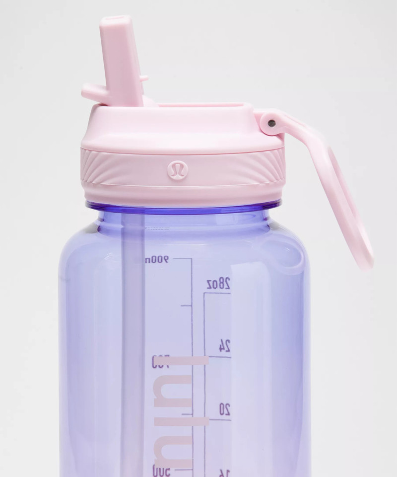 Back to Life Clear Bottle 32oz *Straw Lid 3